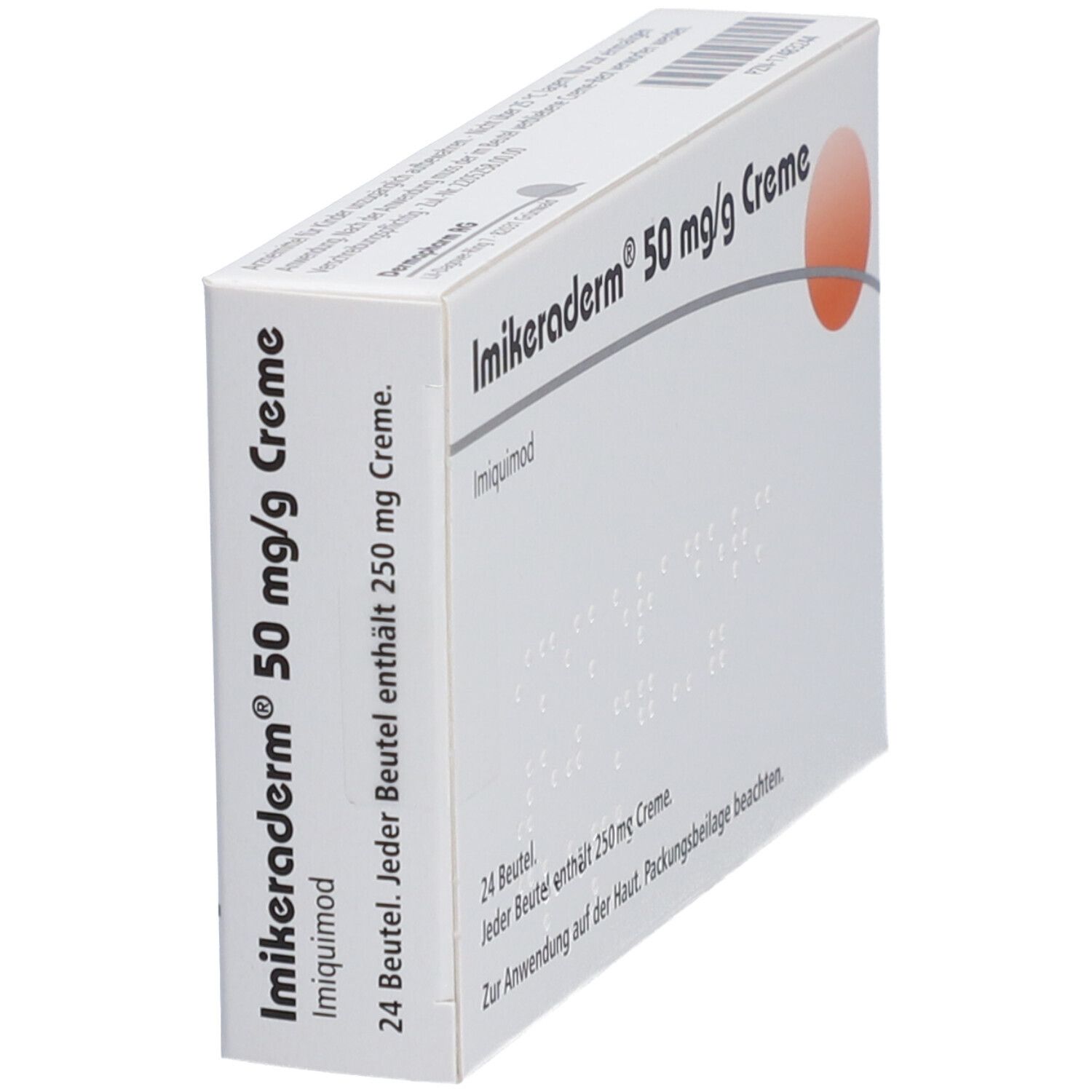 IMIKERADERM 50 mg/g Creme im Beutel