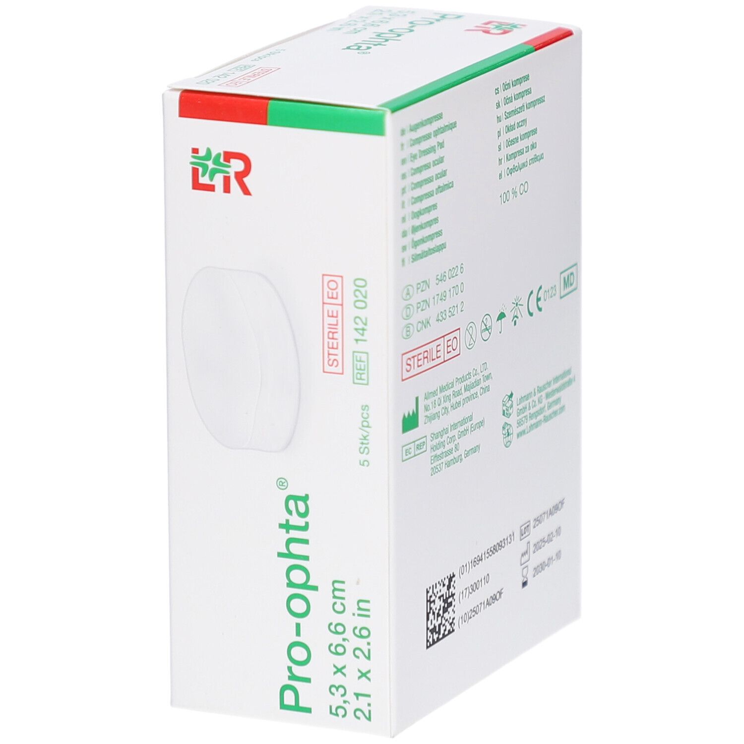 LR Pro-ophta® Augenkompresse