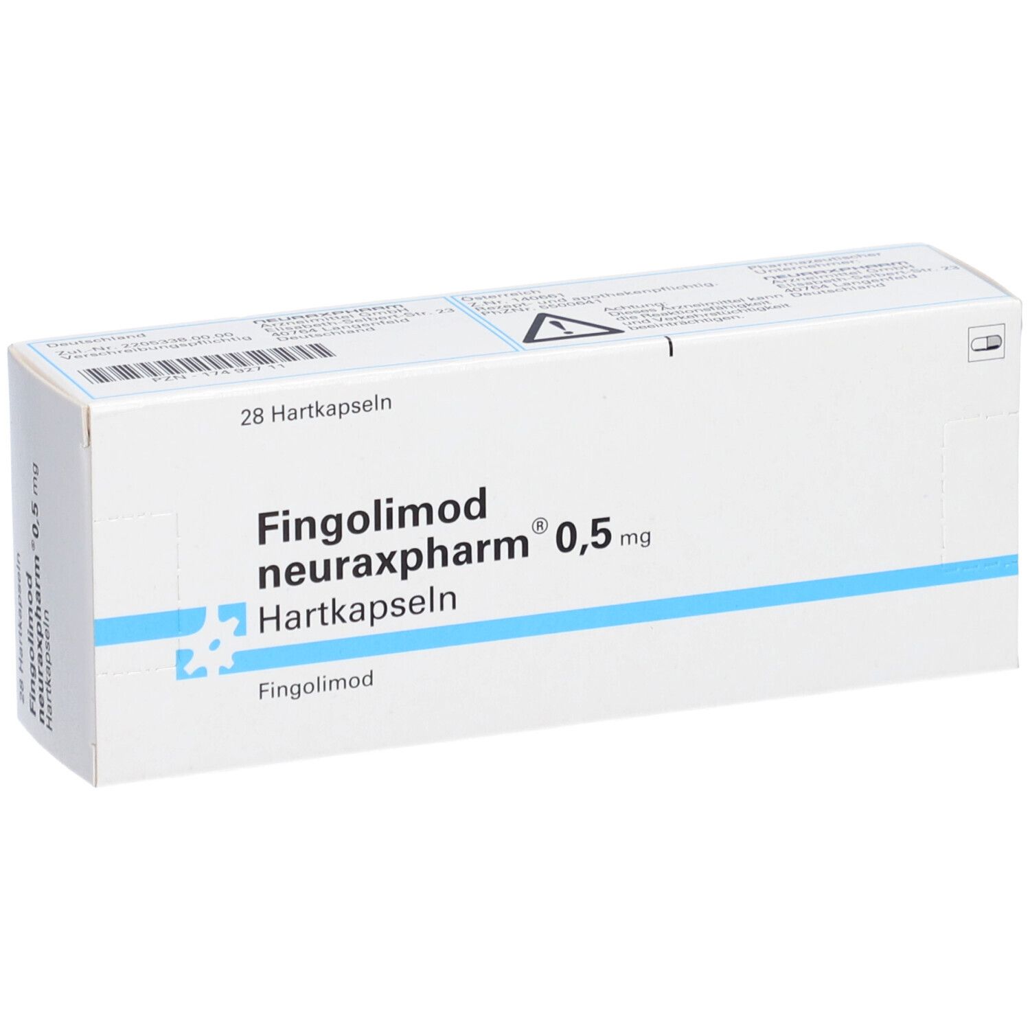 FINGOLIMOD neuraxpharm 0,5 mg Hartkapseln