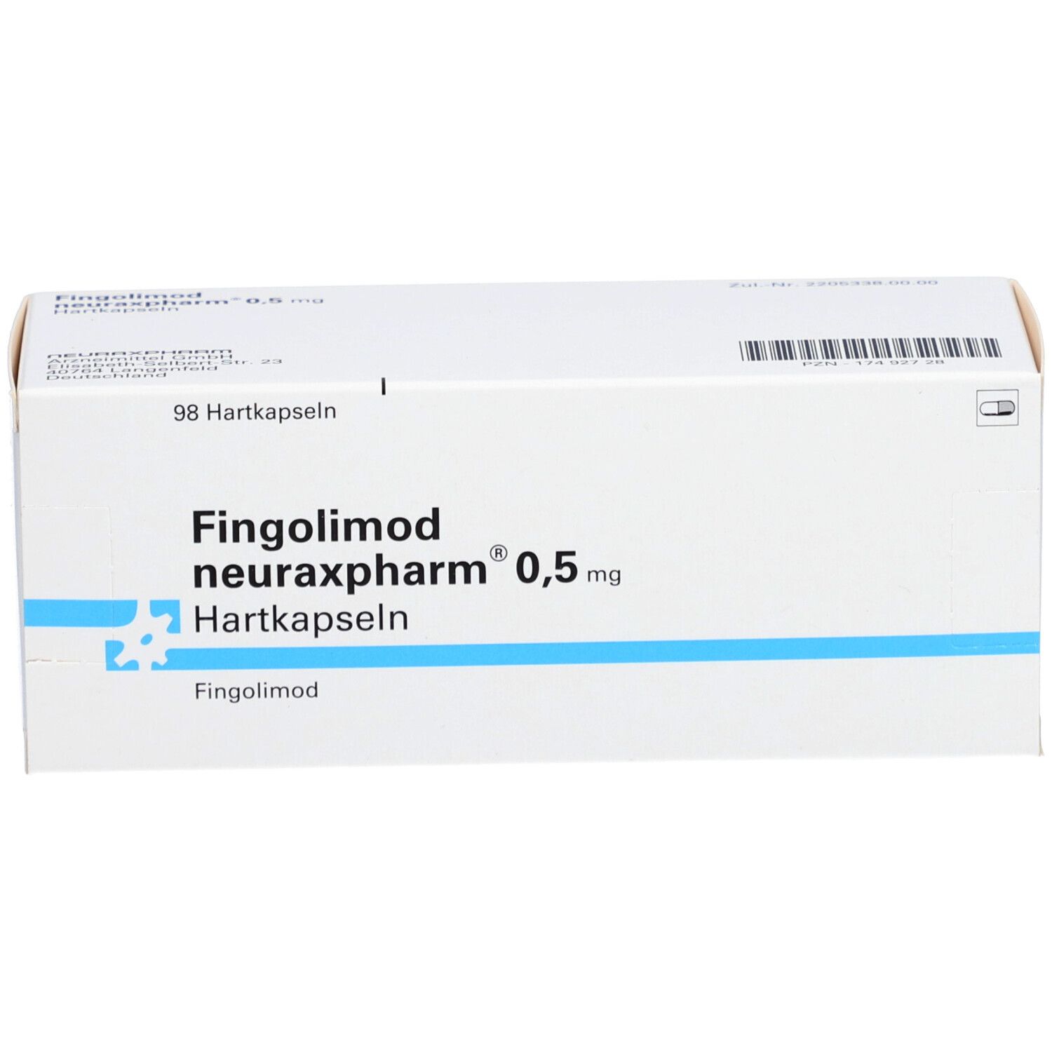 FINGOLIMOD neuraxpharm 0,5 mg Hartkapseln