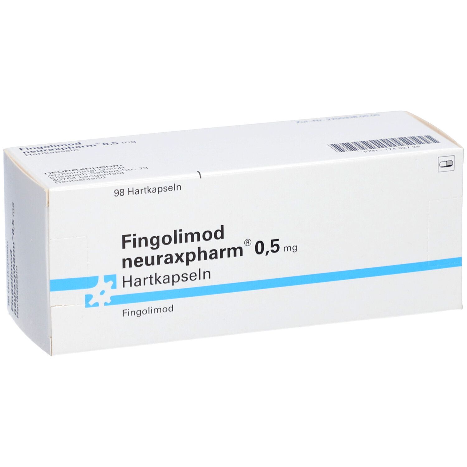 FINGOLIMOD neuraxpharm 0,5 mg Hartkapseln