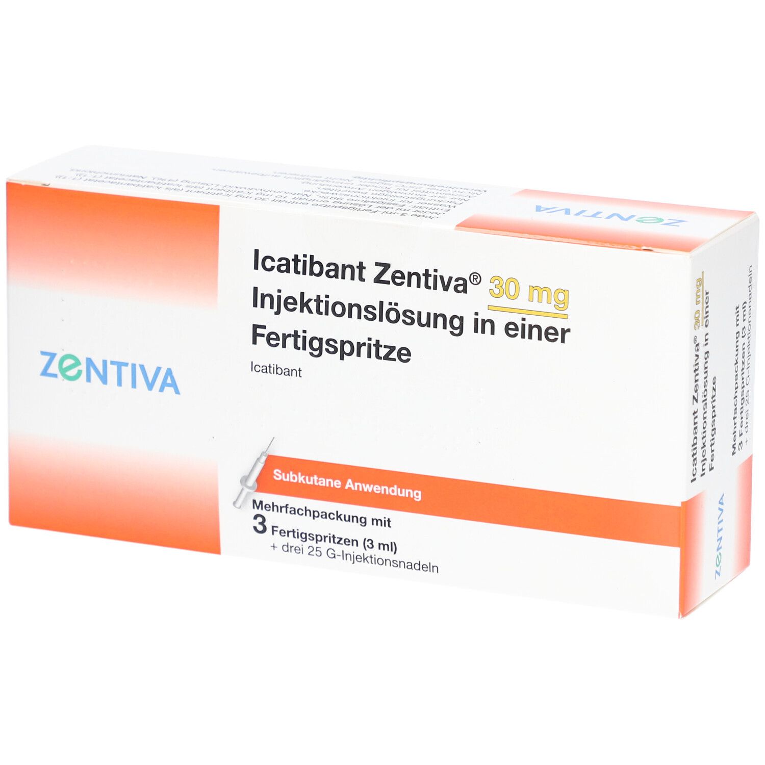 ICATIBANT Zentiva 30 mg Inj.-Lsg.i.e.Fertigspr.