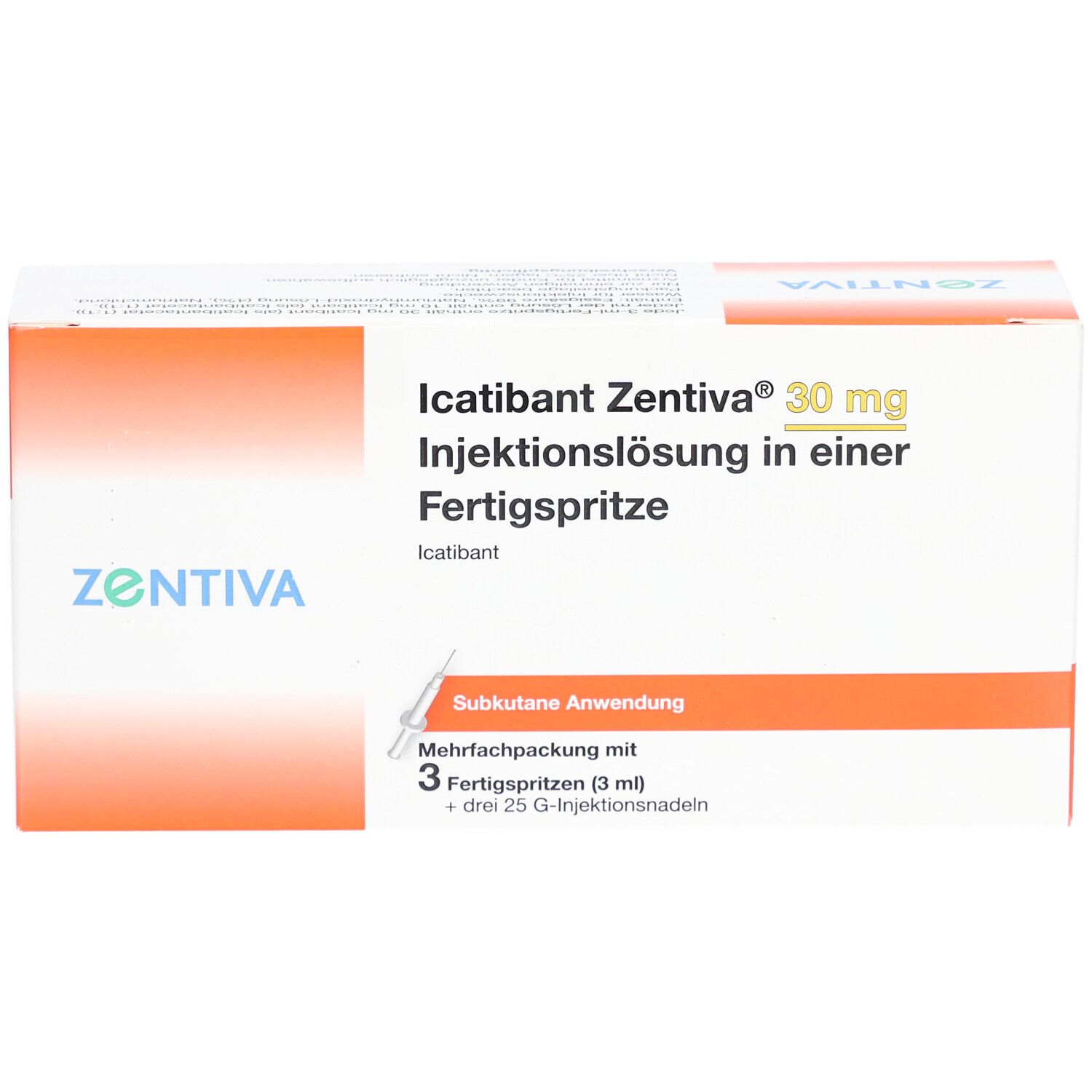ICATIBANT Zentiva 30 mg Inj.-Lsg.i.e.Fertigspr.