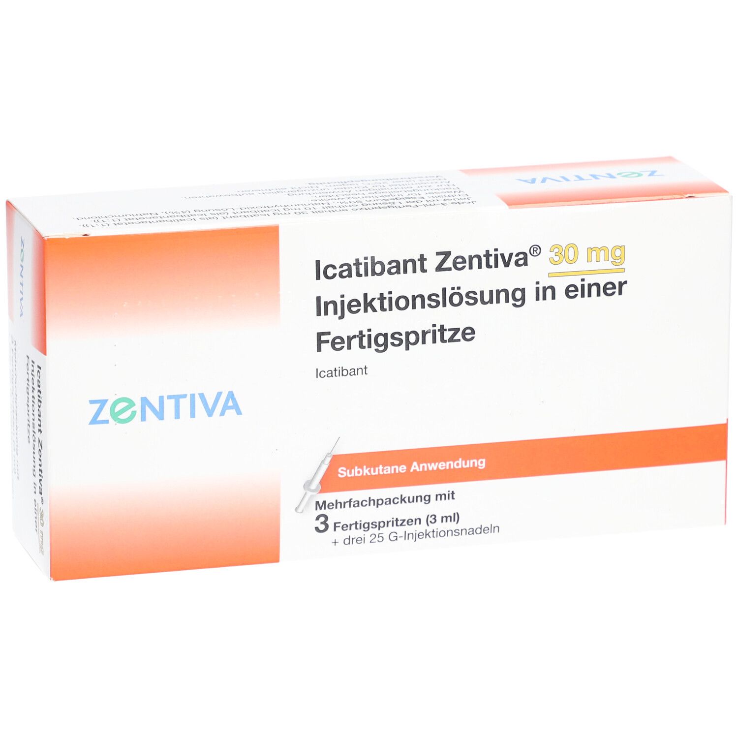 ICATIBANT Zentiva 30 mg Inj.-Lsg.i.e.Fertigspr.