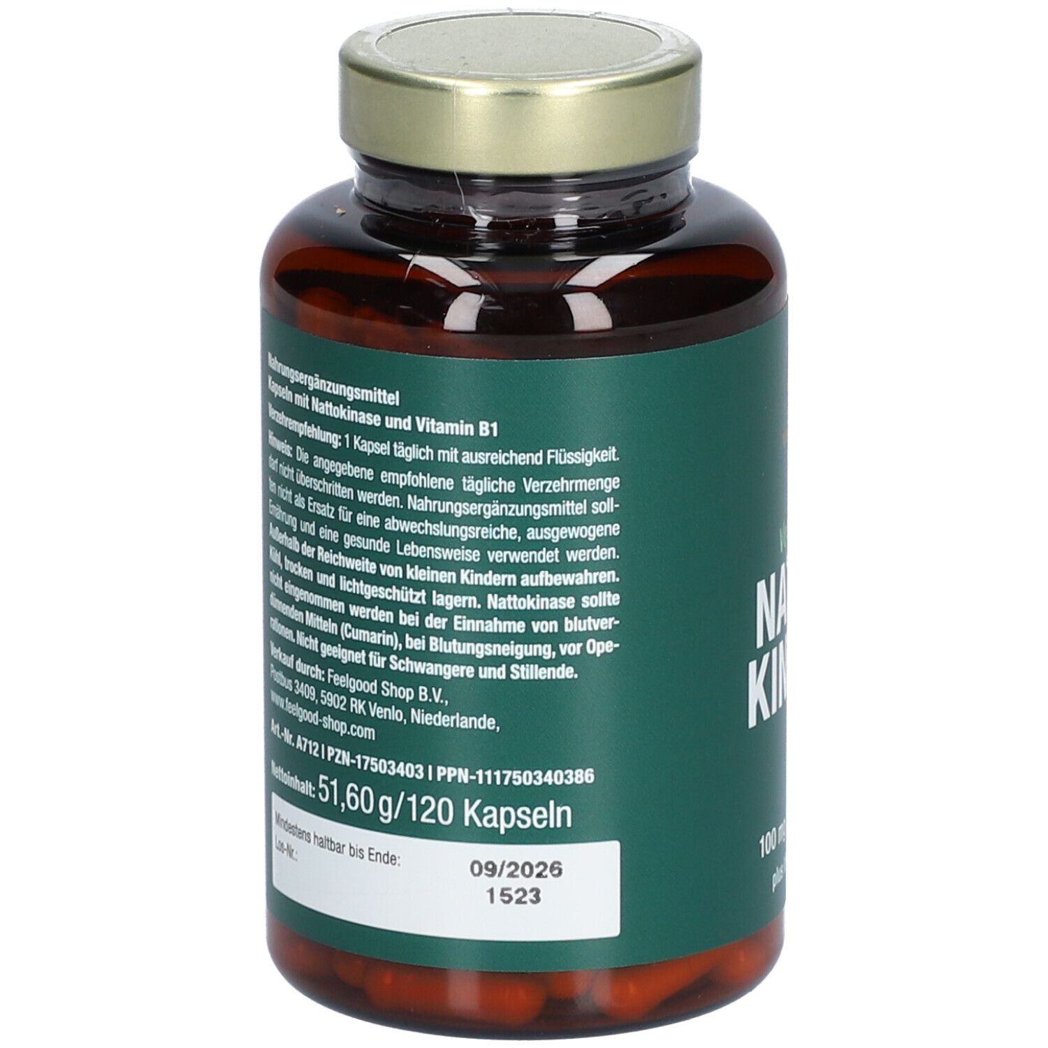 Vitacitv Nattokinase 100 mg + Vitamin B1