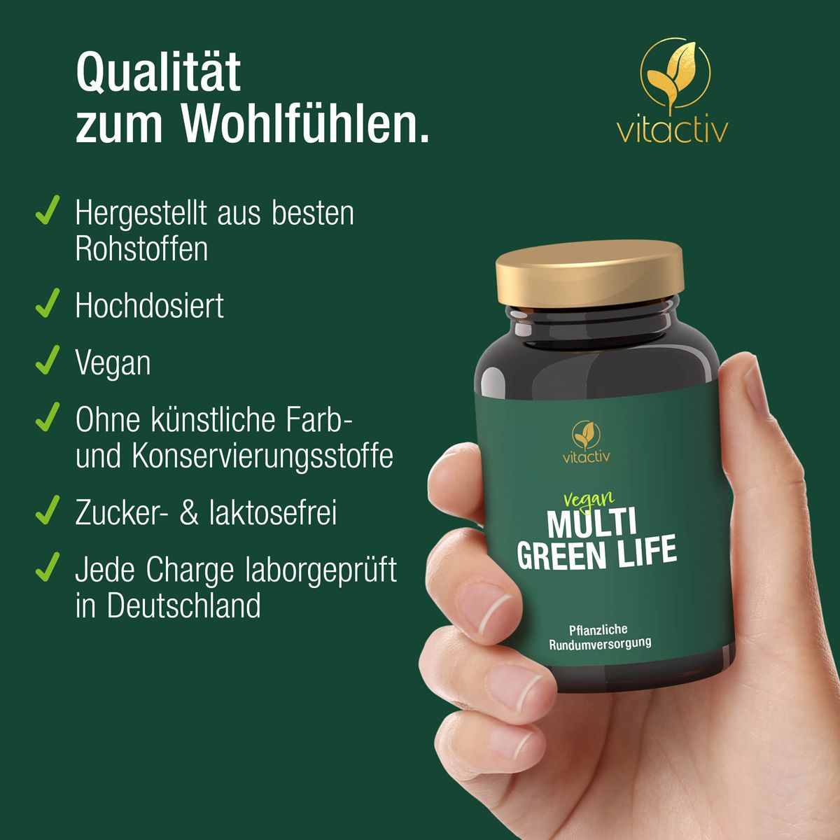 Vitactiv Multi Green Life - Vitamine & Mineralien