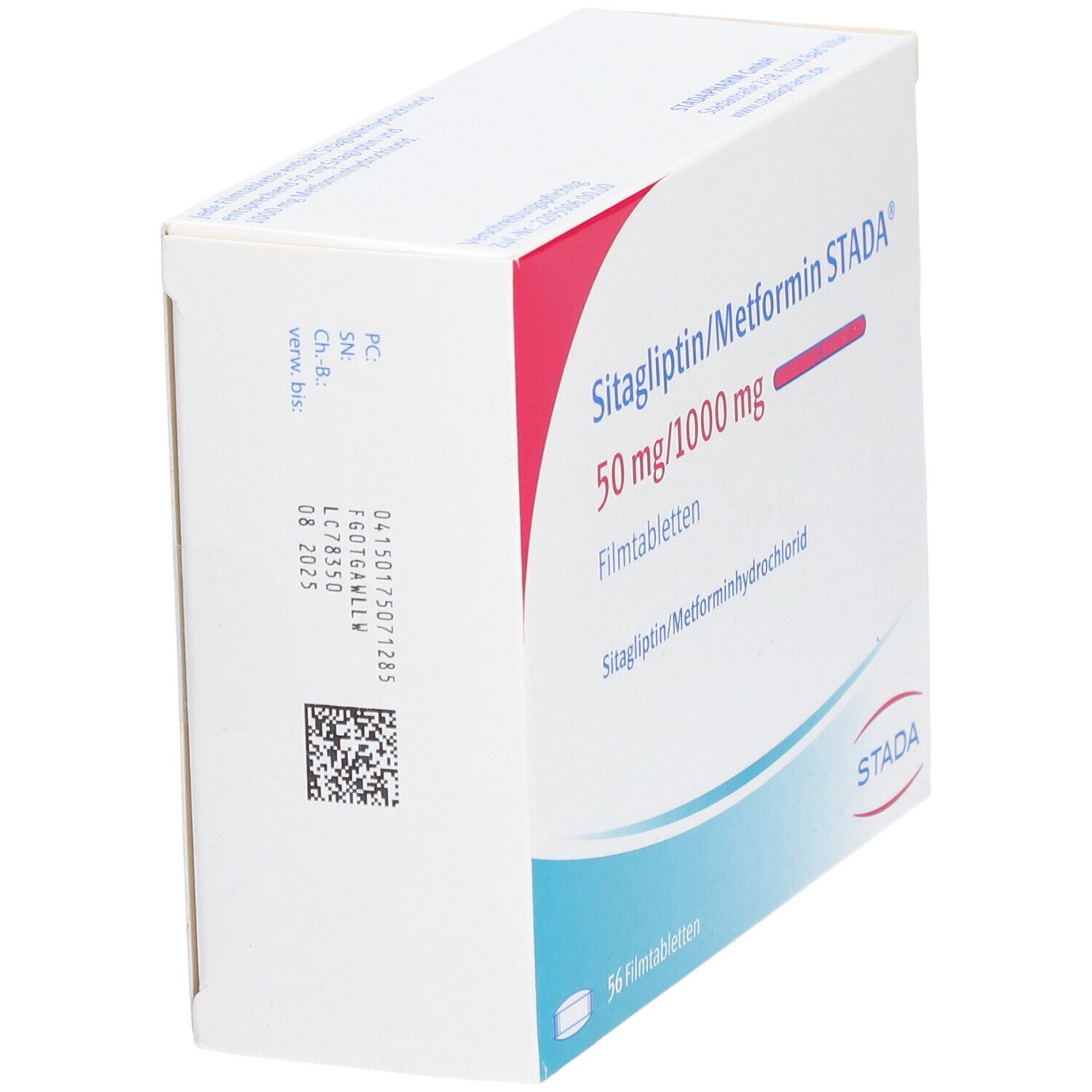 VILDAGLIPTIN/Metformin Stada 50 mg/1000 mg Filmtab 30 St Filmtabletten