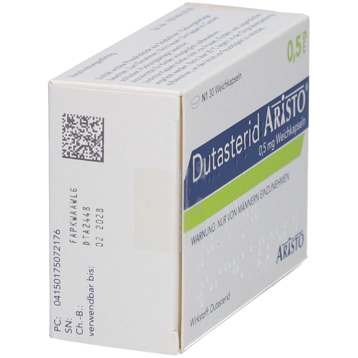 DUTASTERID Aristo 0,5 mg Weichkapseln