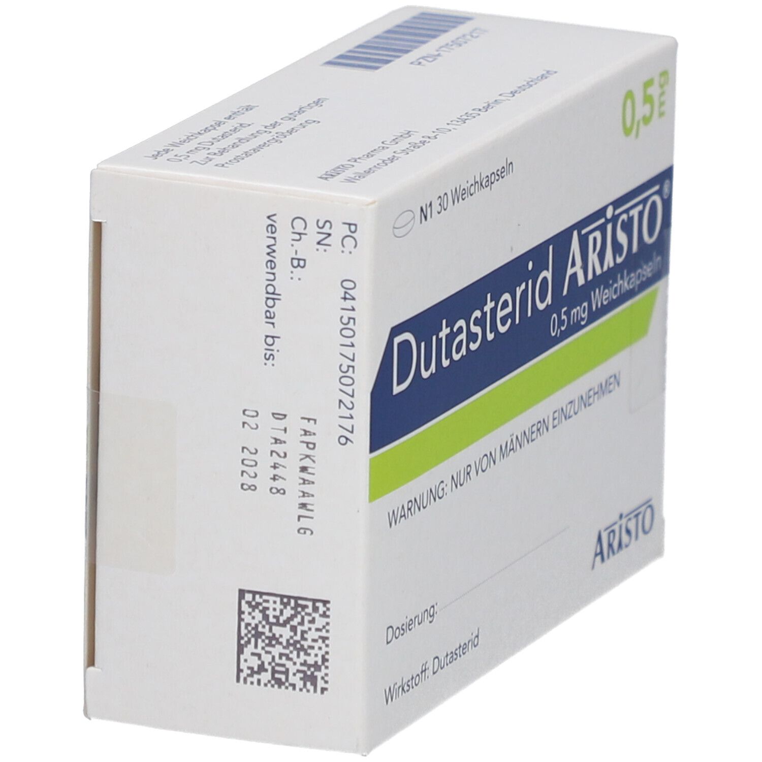 DUTASTERID Aristo 0,5 mg Weichkapseln