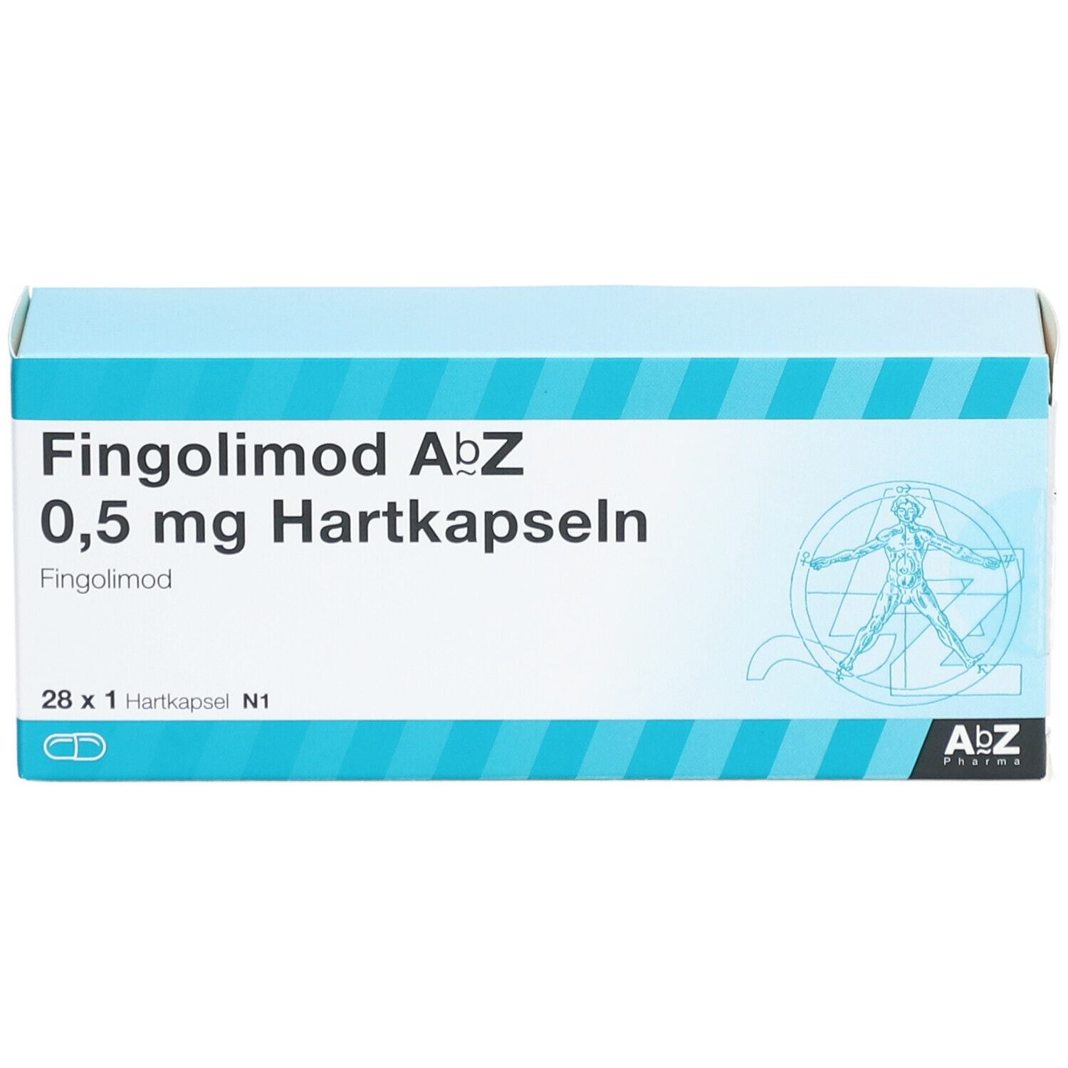 Fingolimod AbZ 0,5 mg Hartkapseln 28 St