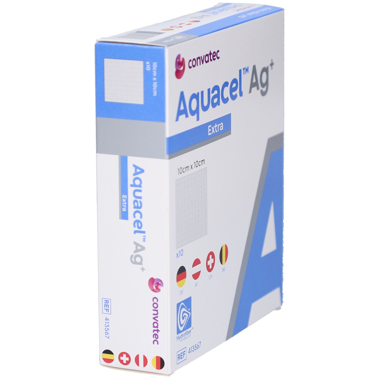 ConvaTec Aquacel™ Ag+ Extra 10 cm x 10 cm