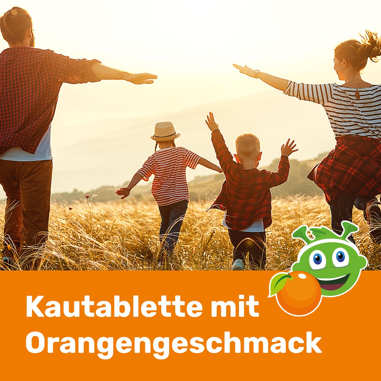 EUNOVA Junior Kautabletten mit Orangengeschmack