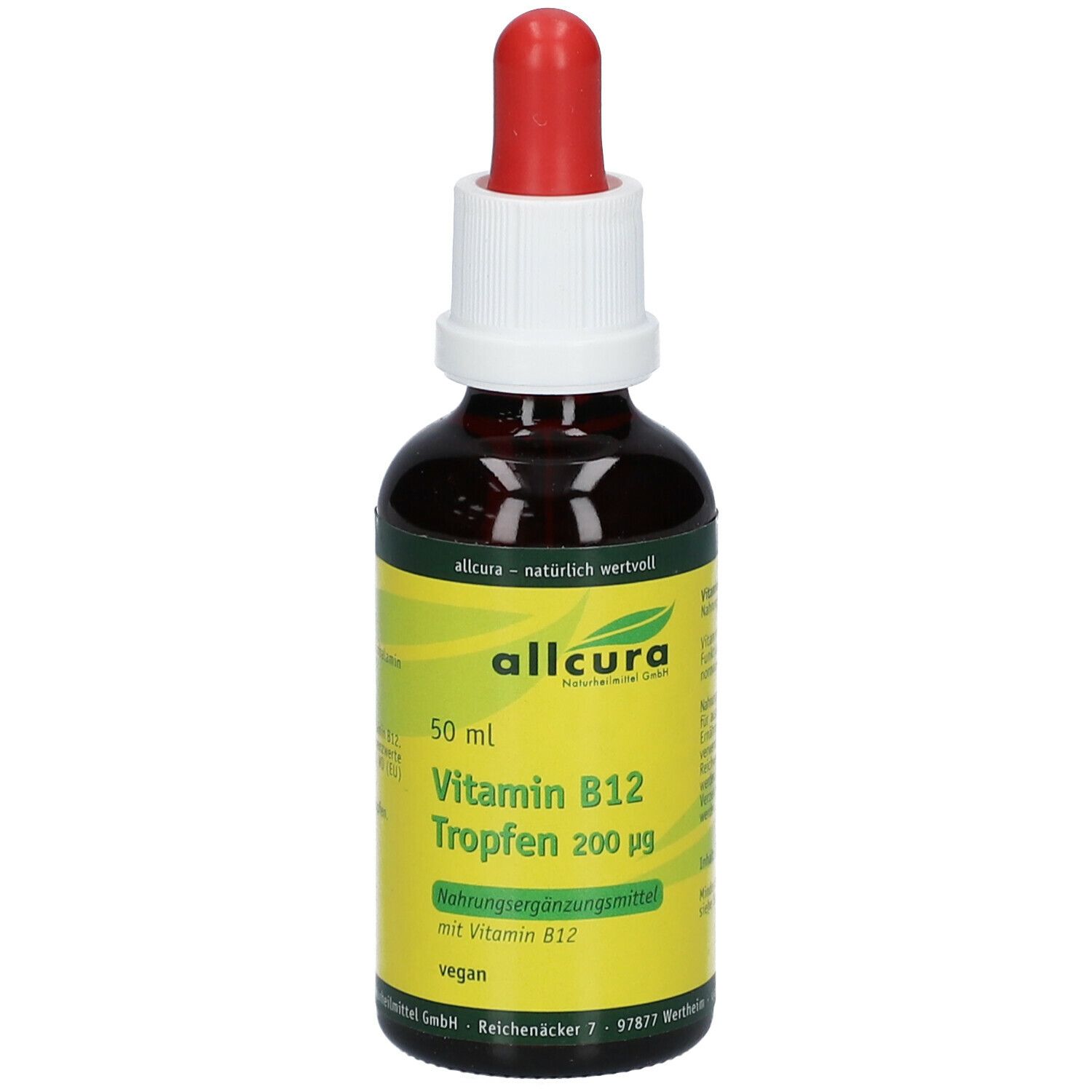 allcura Vitamin B12 Tropfen 50 ml Shop Apotheke