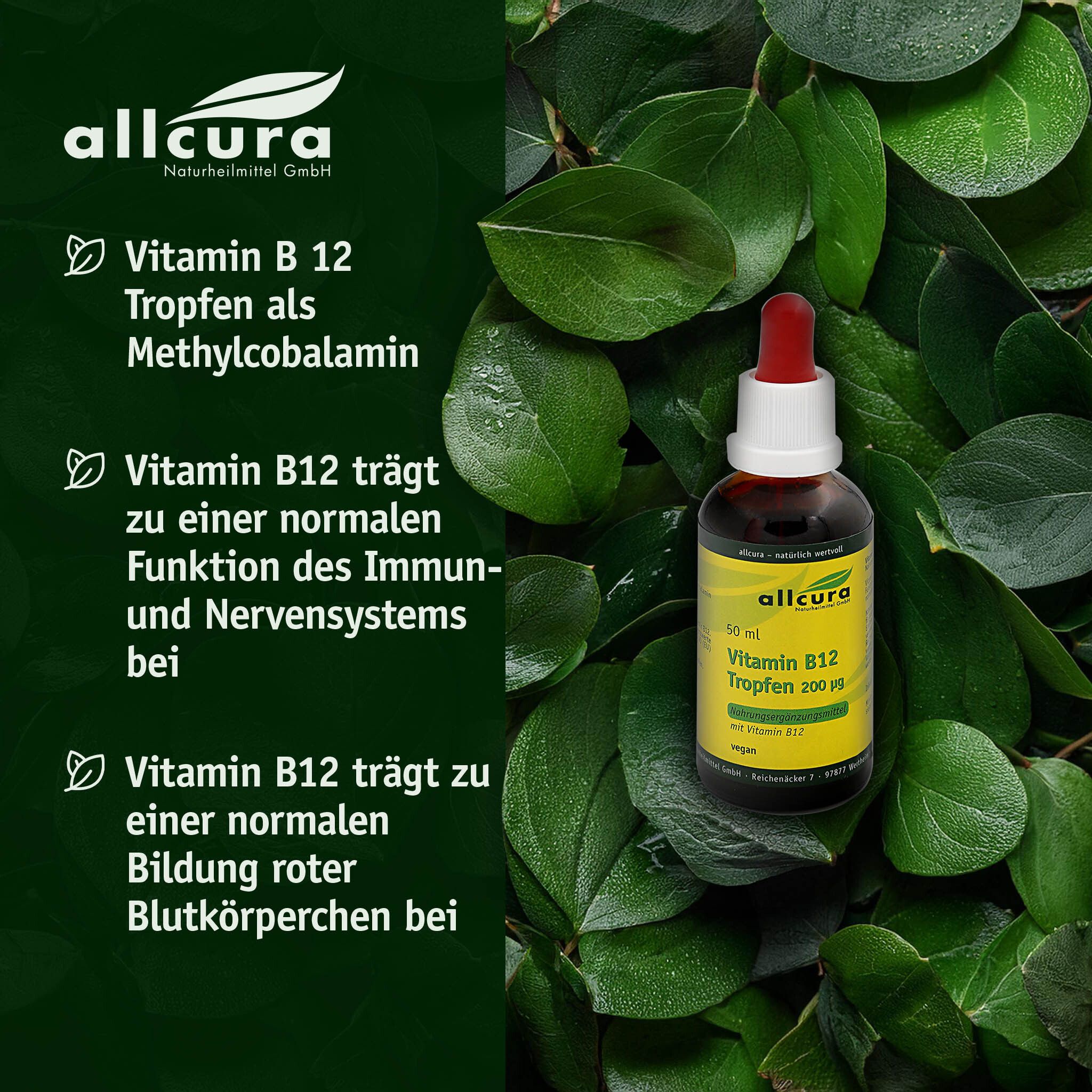 allcura Vitamin B12 Tropfen