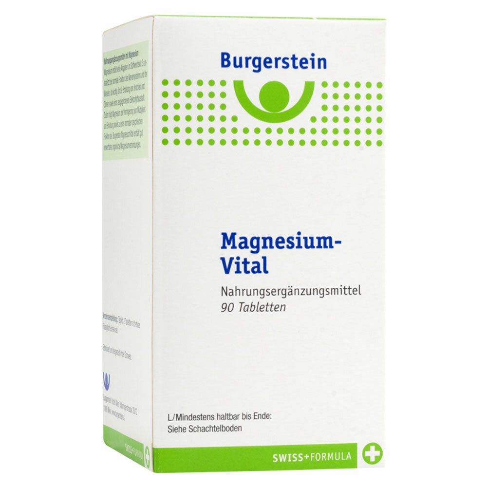 Burgerstein Magnésium Vital