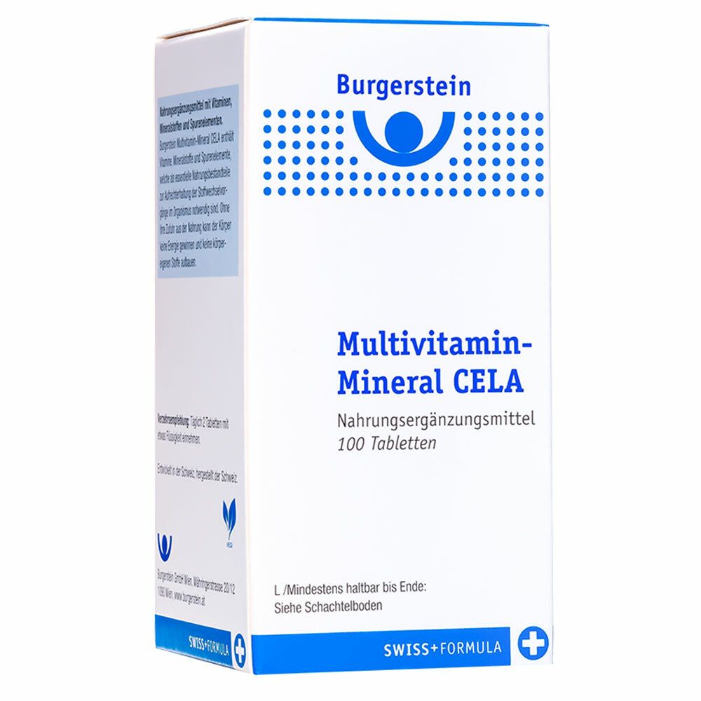 Burgerstein Multivitamin-Mineral Cela