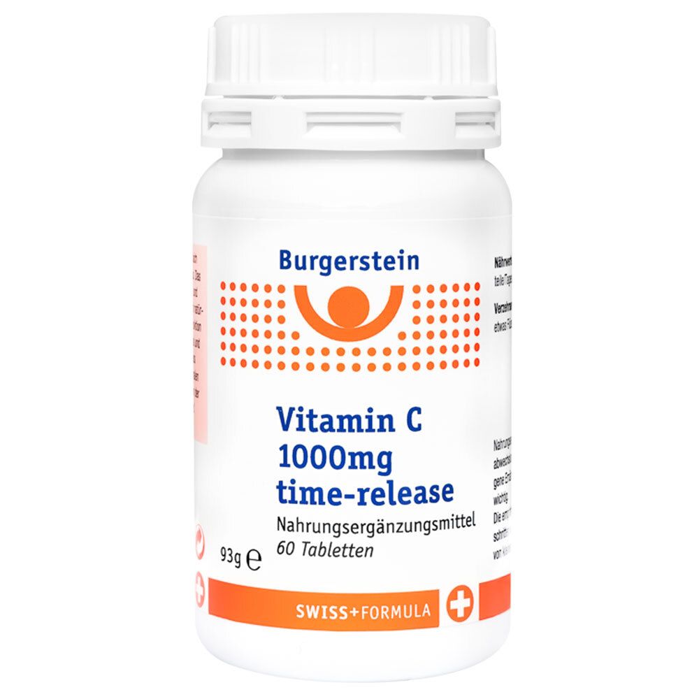 Burgerstein Vitamin C 1000 mg Tabletten 60 St