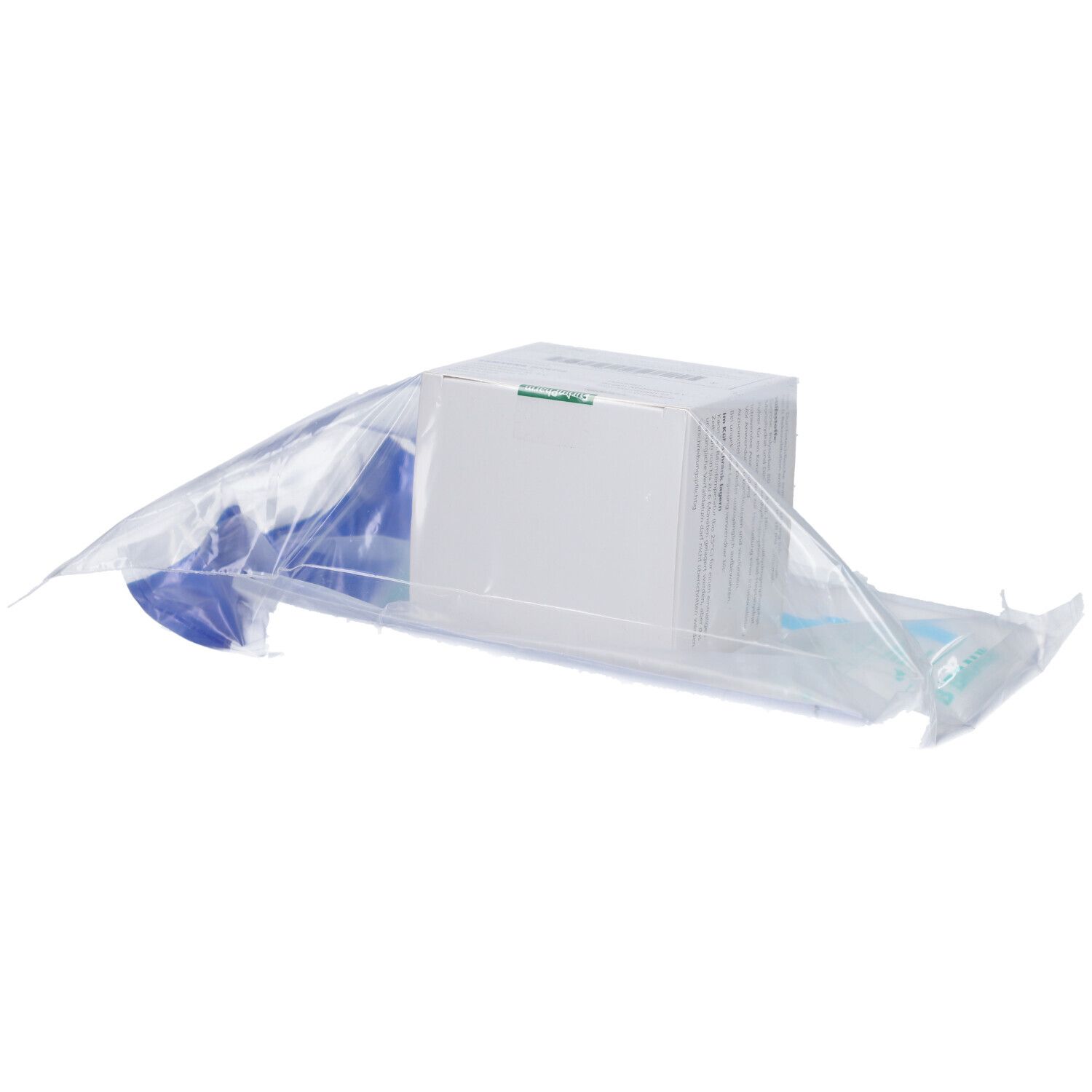 Verpackung von Flixabi 100 mg. Box in transparenter Folie.