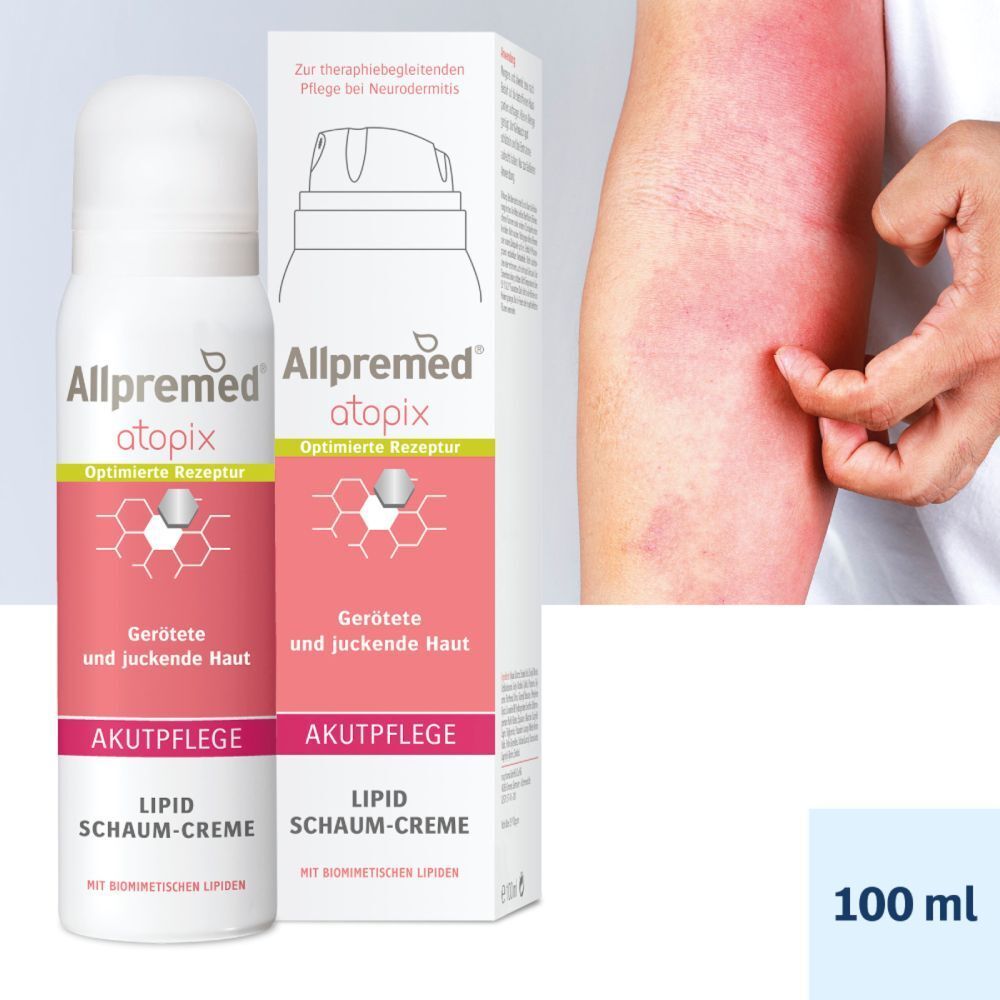 Allpremed atopix Lipid Schaum-Creme AKUTPFLEGE
