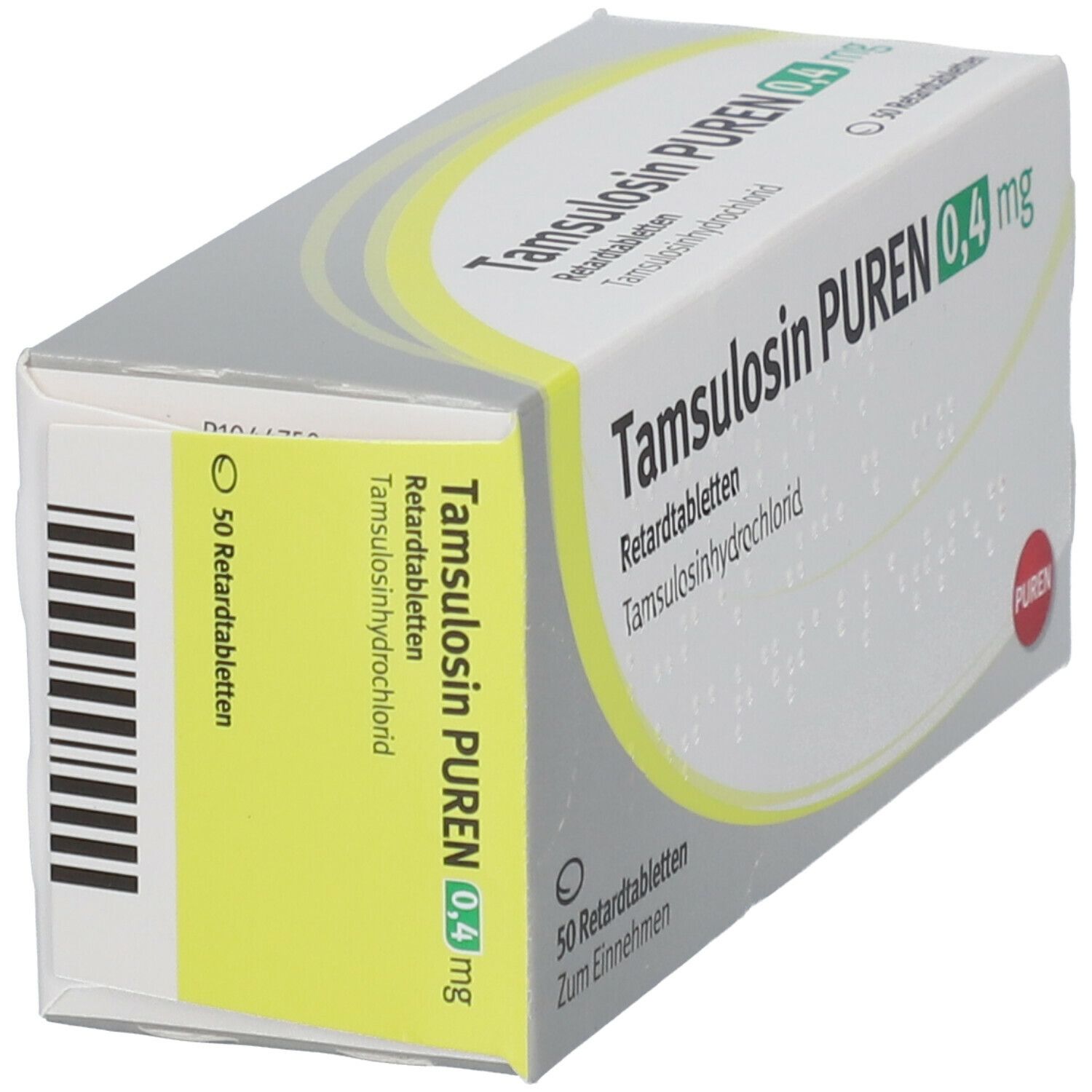 Tamsulosin Puren 0,4 mg Retardtabletten 50 St Retard-Tabletten