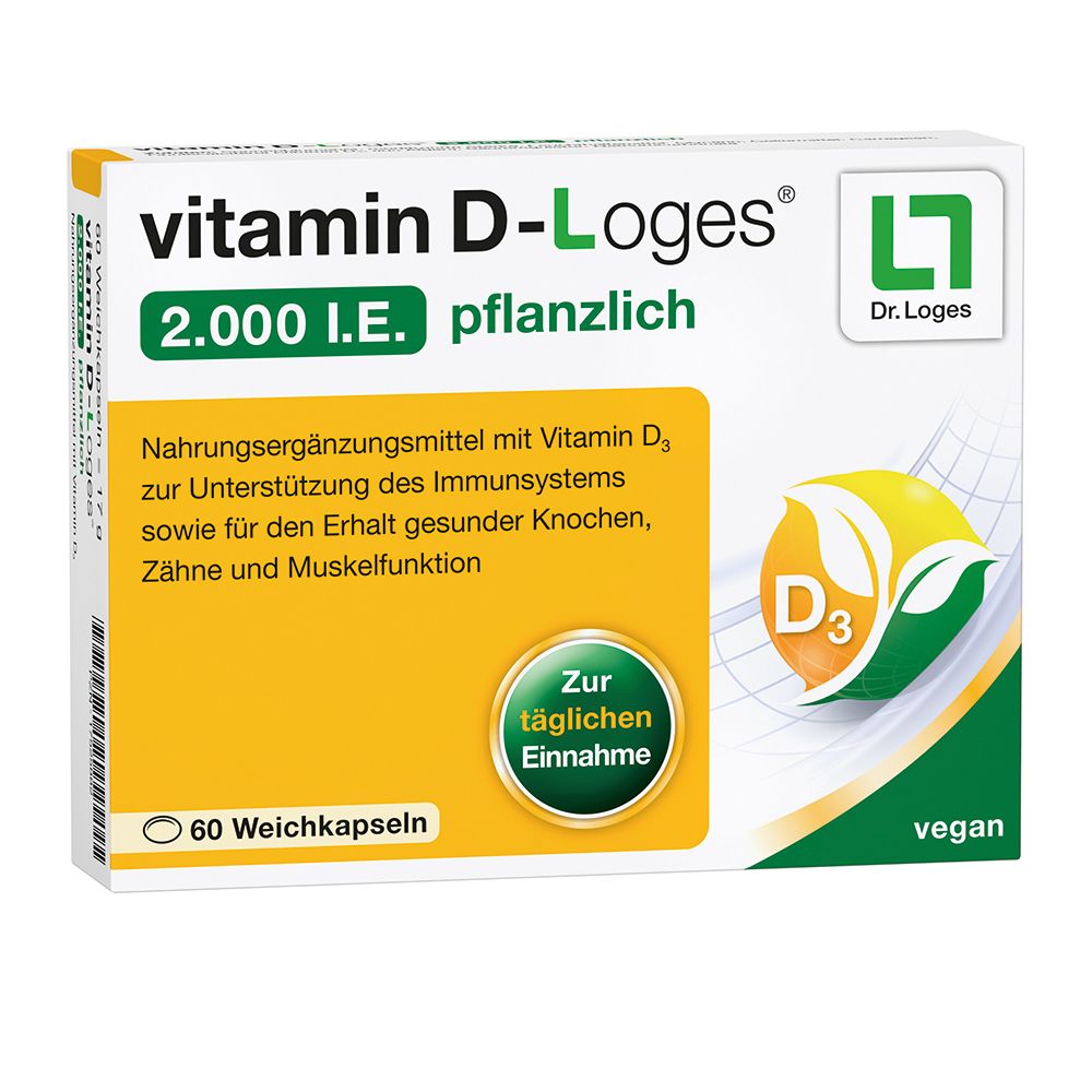 vitamin D-Loges® 2.000 I.E pflanzlich