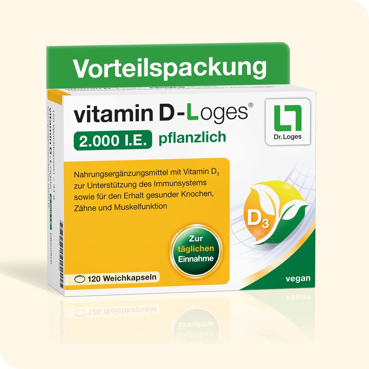 vitamin D-Loges® 2.000 I.E pflanzlich