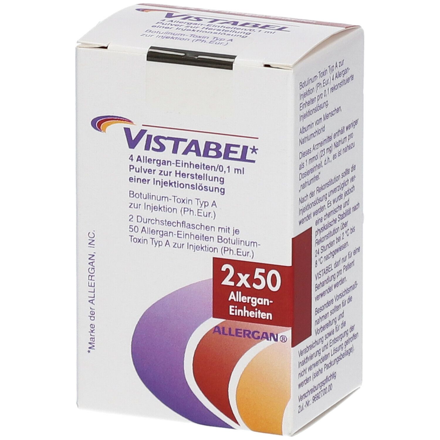 VISTABE 4 Allergan-Einheiten/0,1 ml