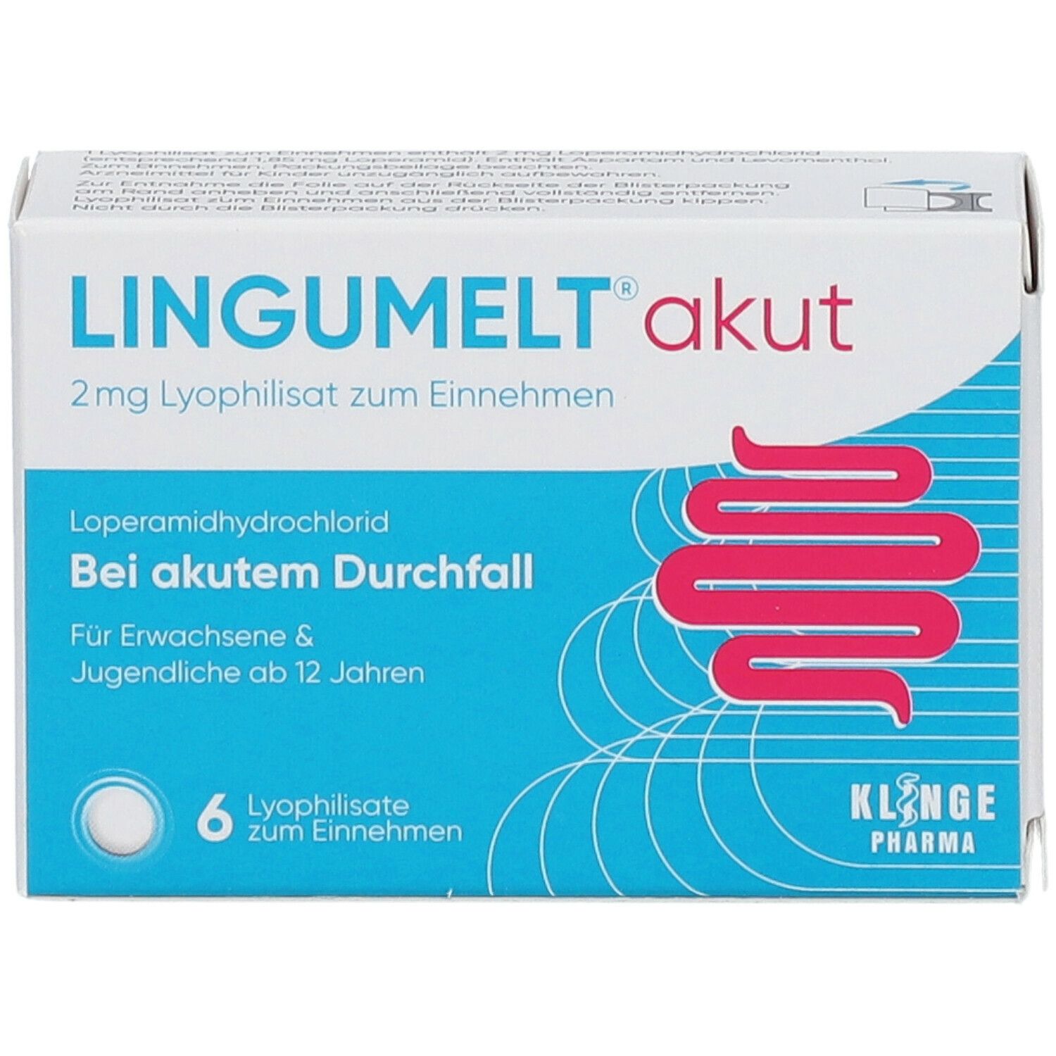 Lingumelt® akut 2 mg Lyophilisat zum Einnehmen