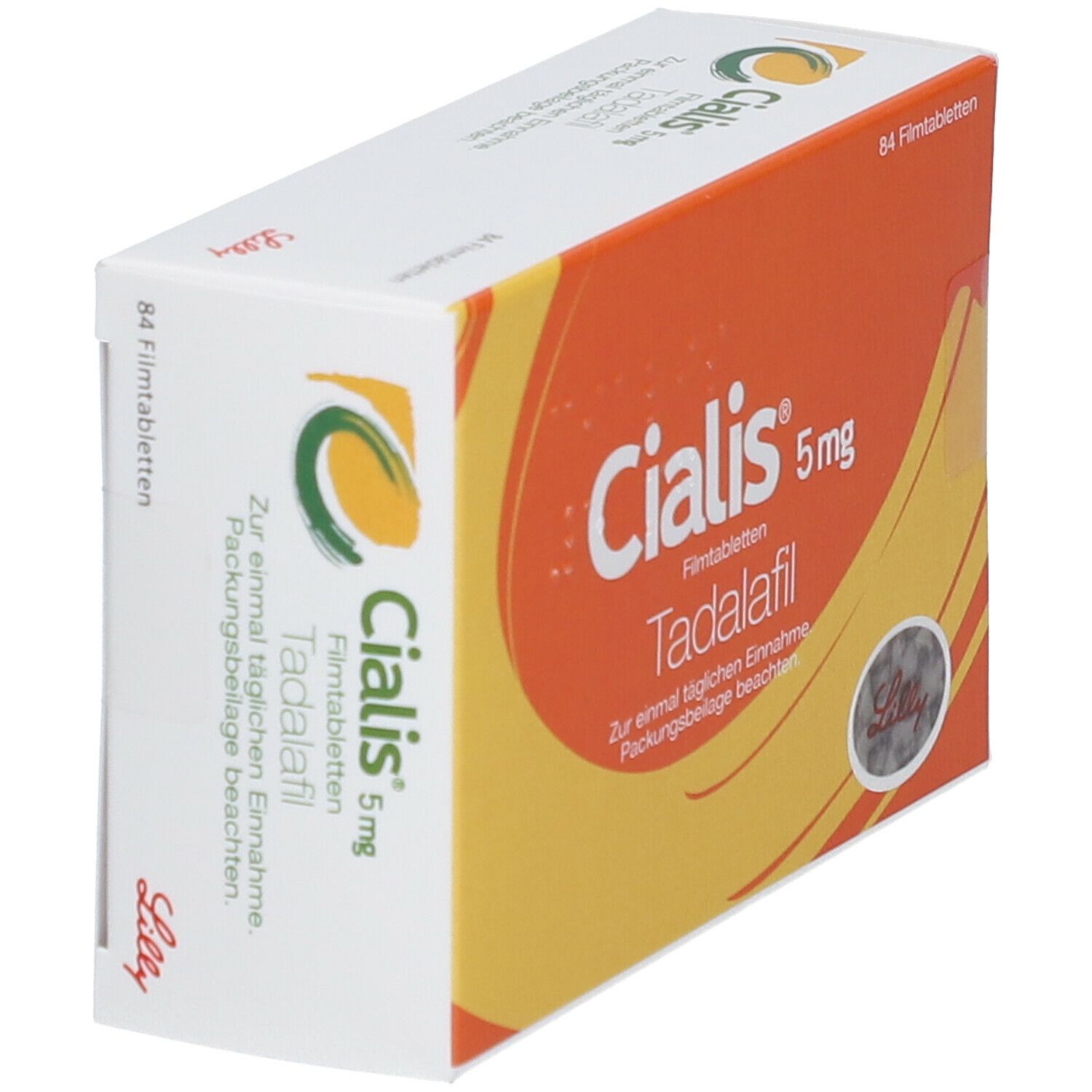 Cialis 5 mg Filmtabletten 84 St