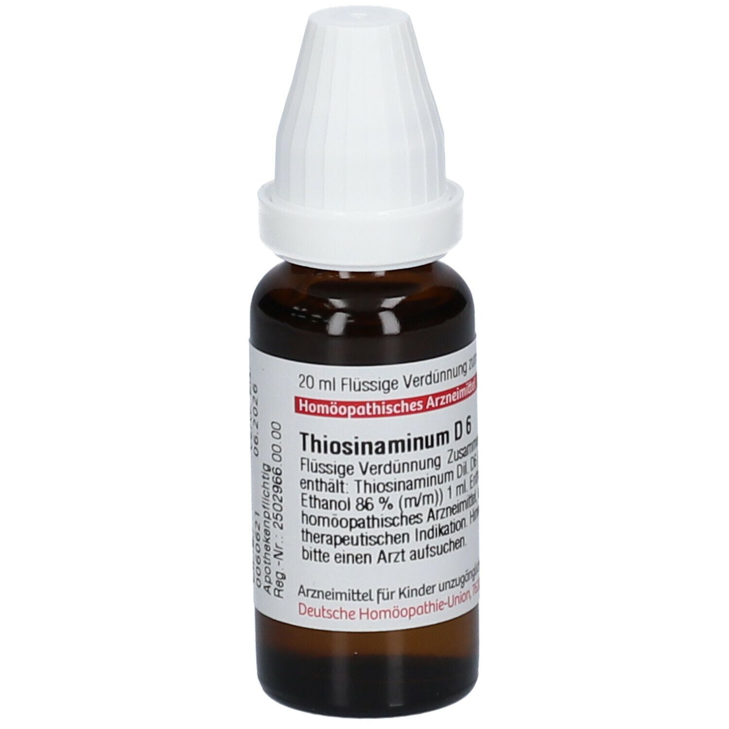 Thiosinaminum D 6 Dilution 20 ml