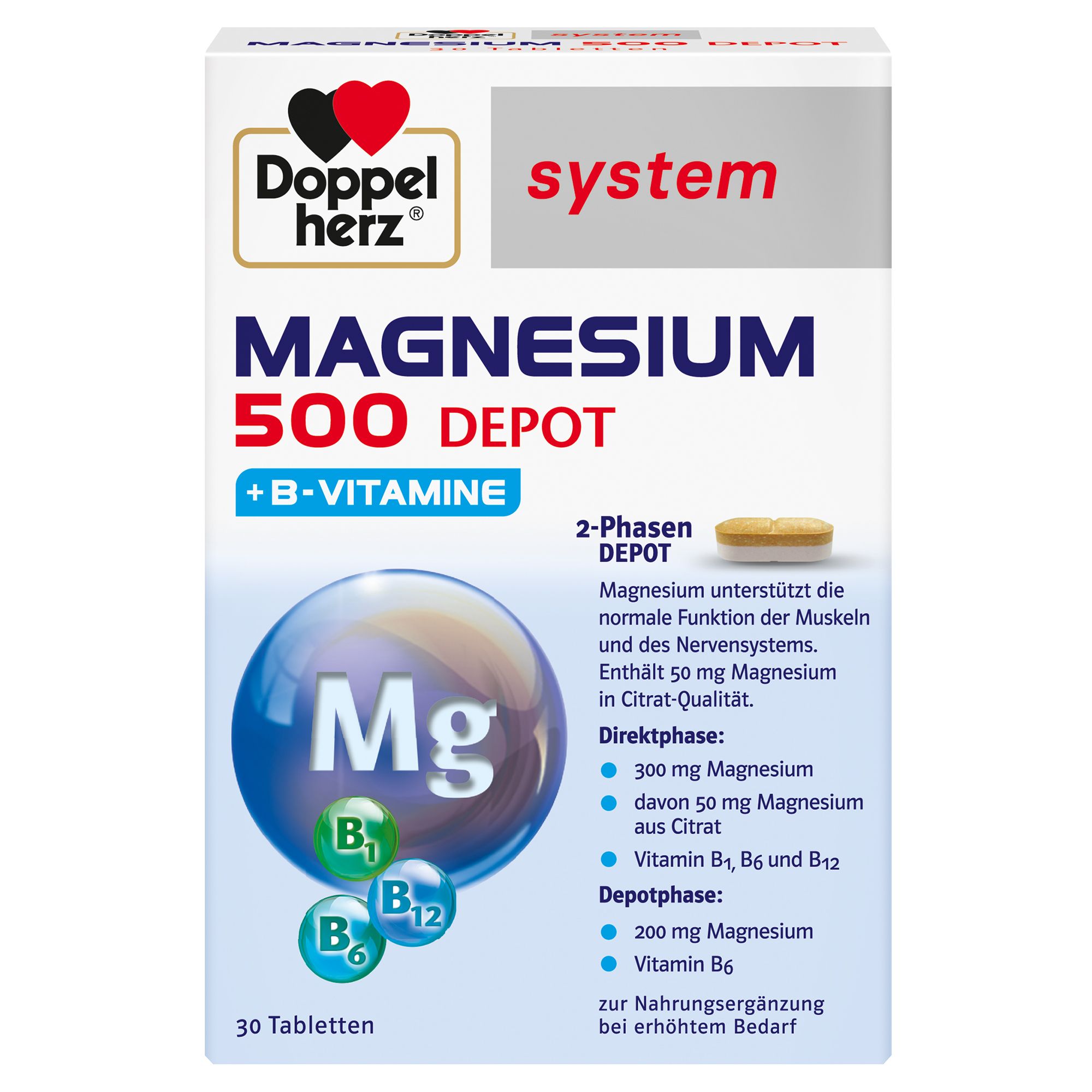 Doppelherz® system Magnesium 500 Depot