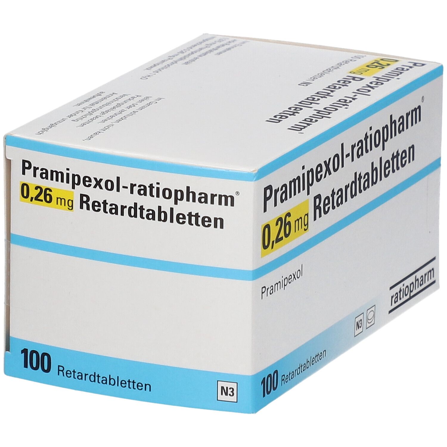 Pramipexol-ratiopharm® 0,26 mg