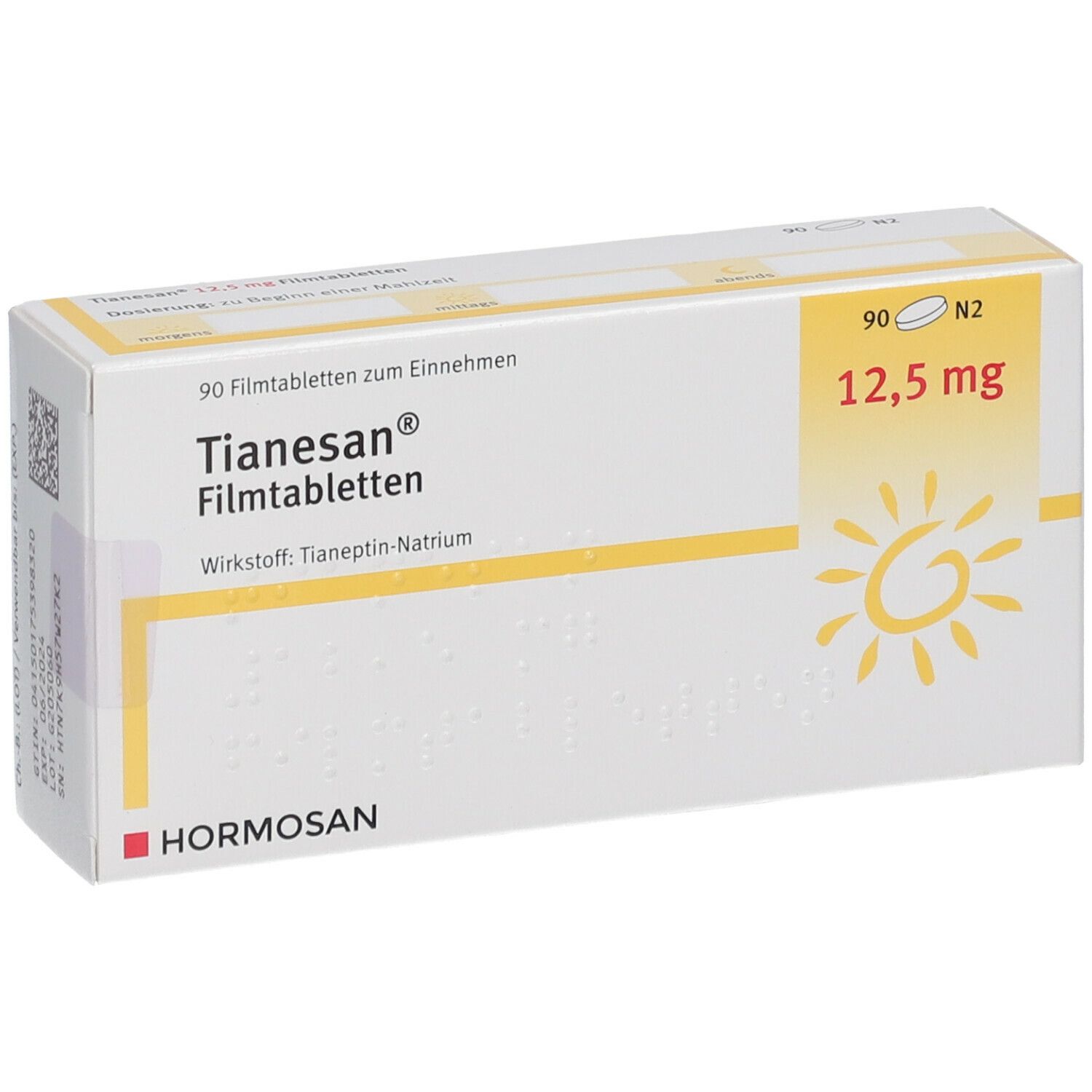 TIANESAN 12,5 mg Filmtabletten