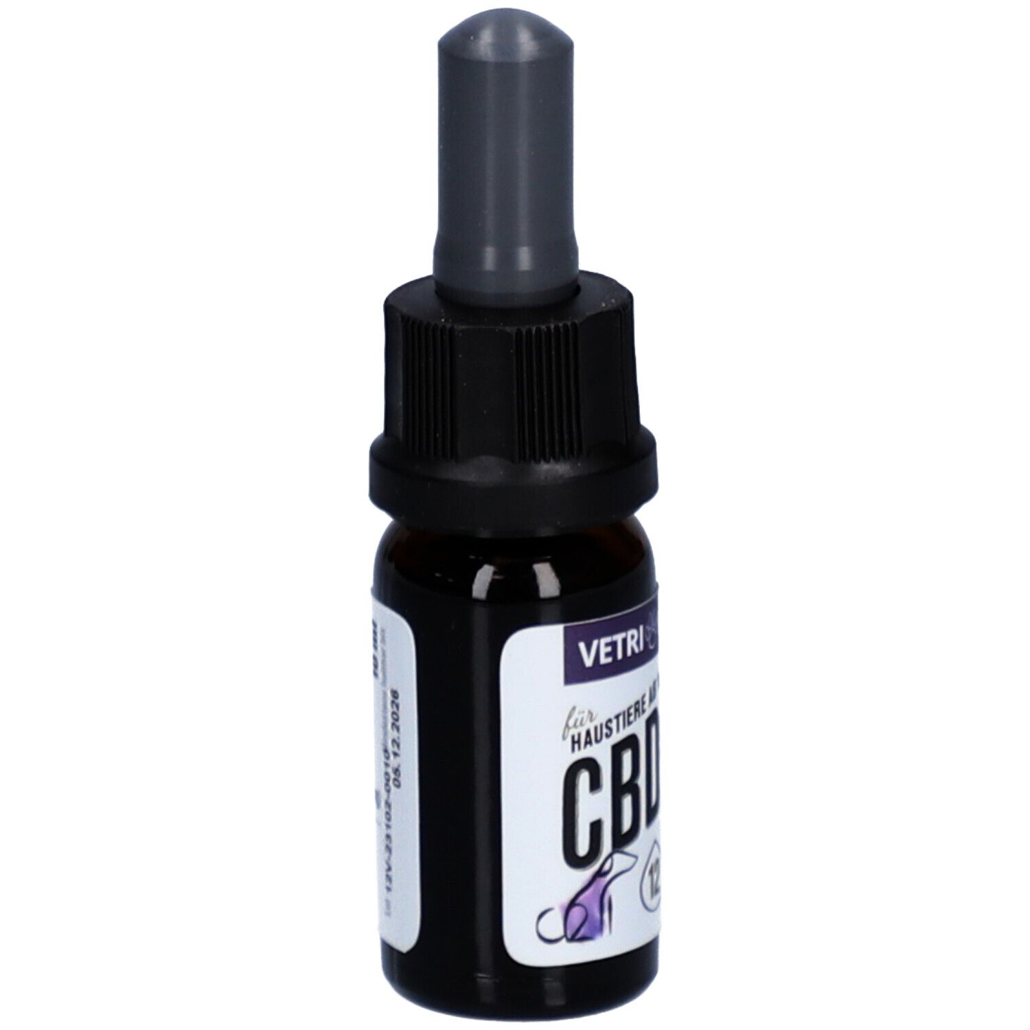 BIO Cbd-Öl f.Haustiere ab 10kg/12% 1200mg CBD/CBDa 10 ml Tropfen