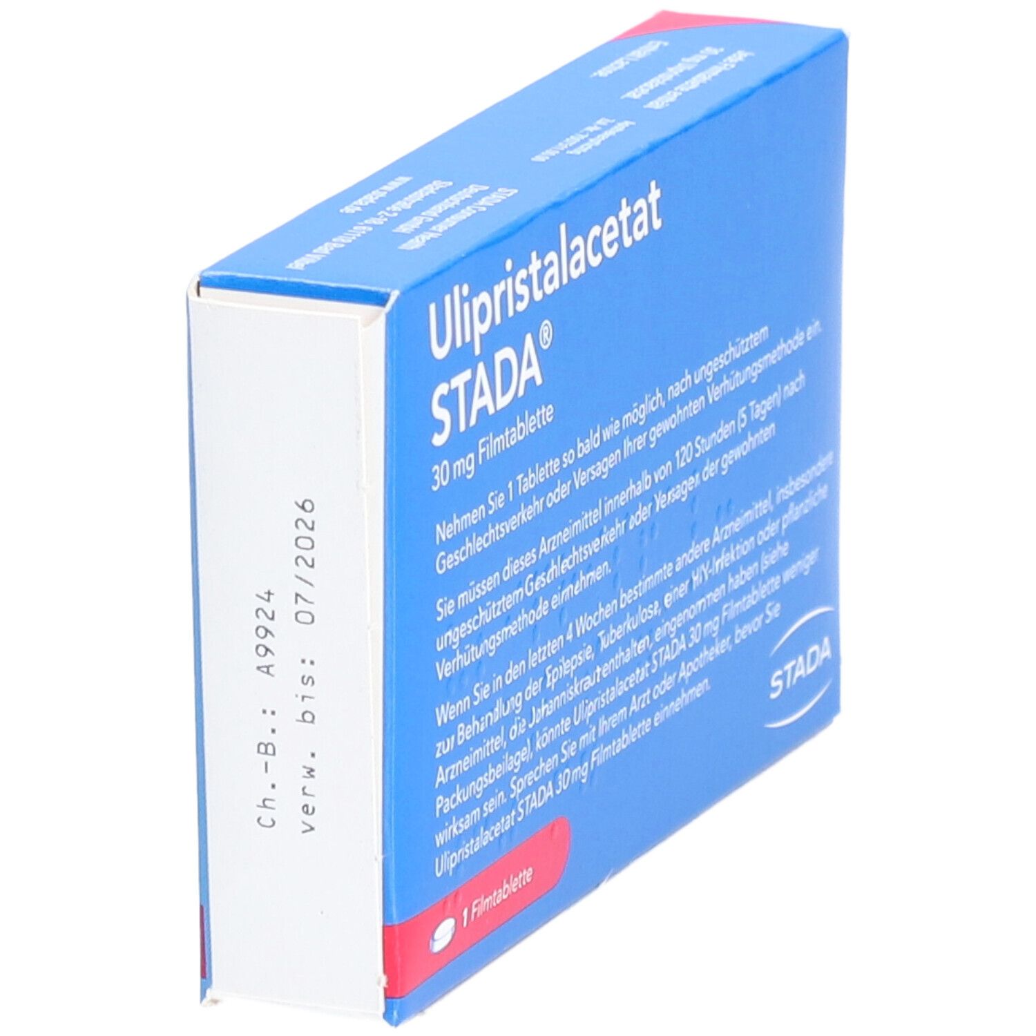 Ulipristalacetat STADA® 30 mg Filmtablette