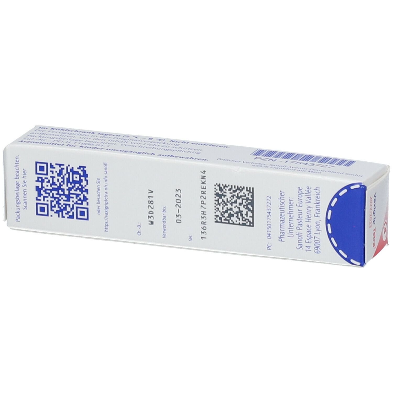 VAXIGRIP Tetra 2022/2023 Inj.Susp.Fertigspr.o.Kan.