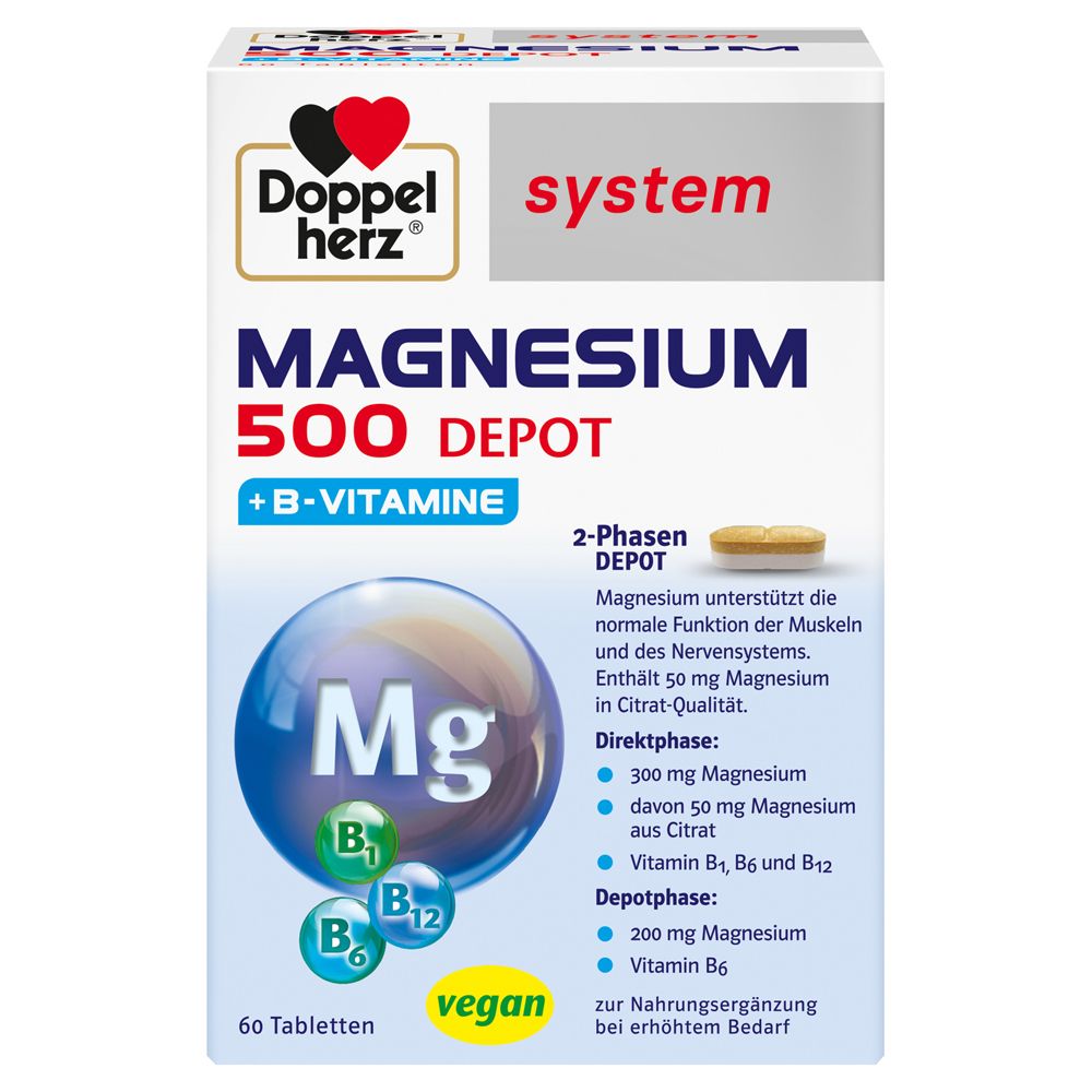 Doppelherz® system Magnesium 500 Depot