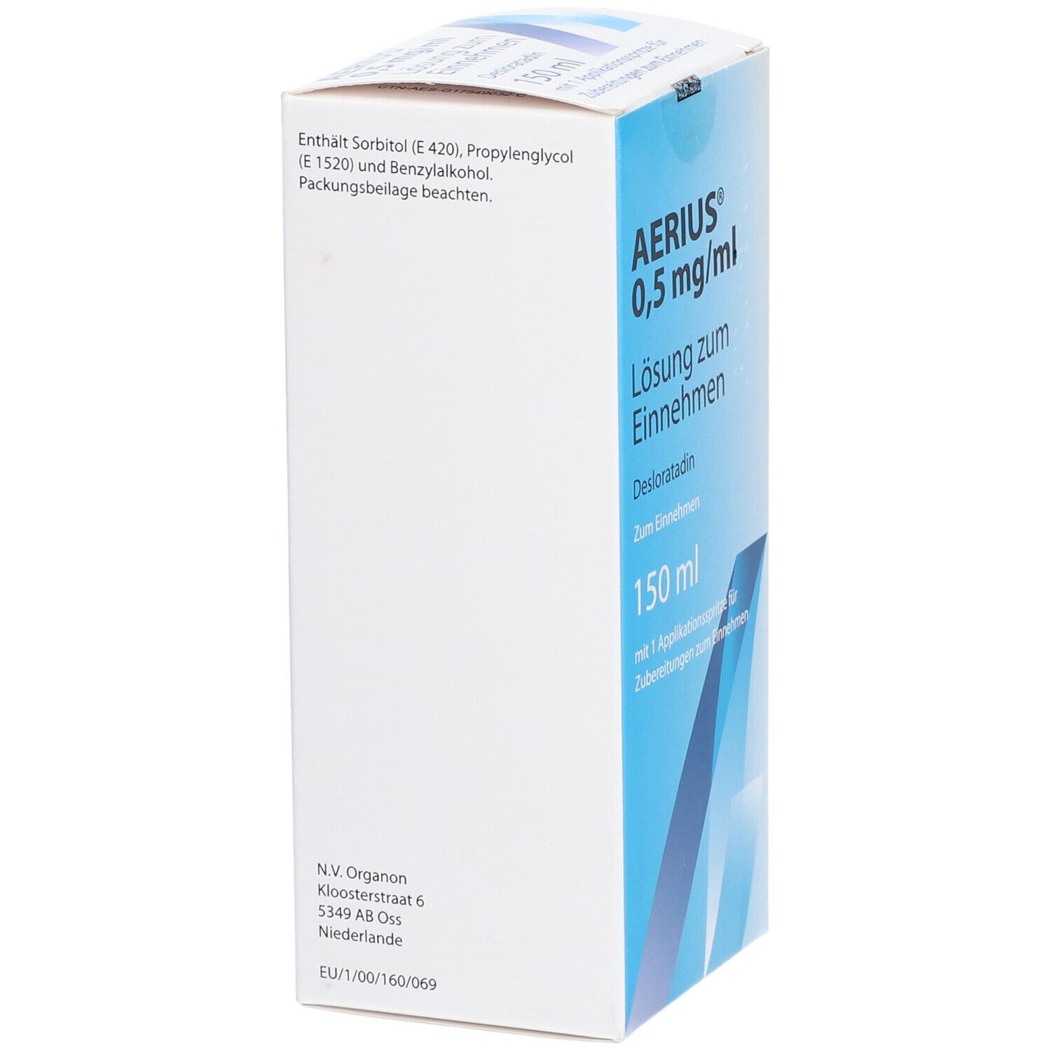 Aerius 0,5 mg/ml Lösung zum Einnehmen 150 ml