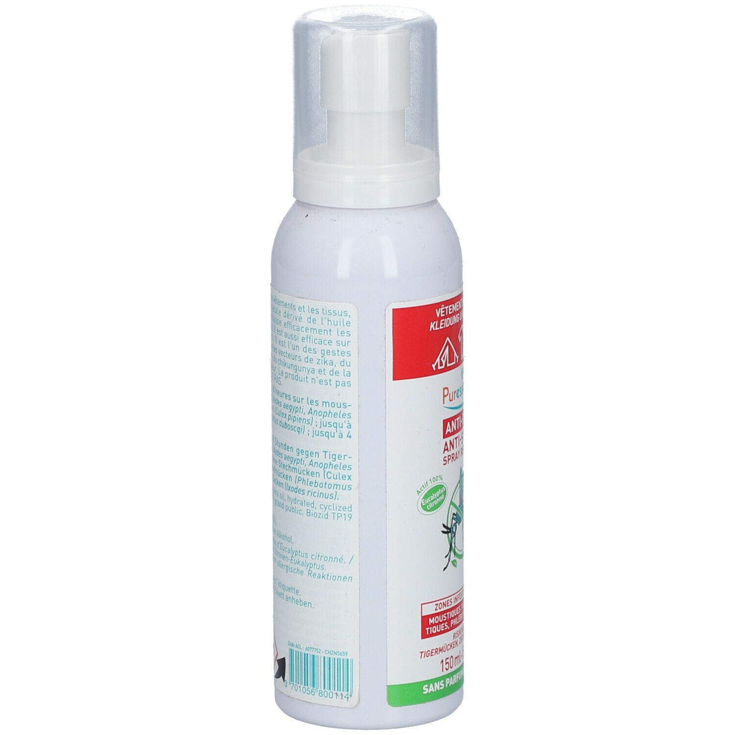 PURESSENTIEL ANTI-POUX Spray répulsif Fl/75ml Puressentiel Puressentiel ANTI -POUX