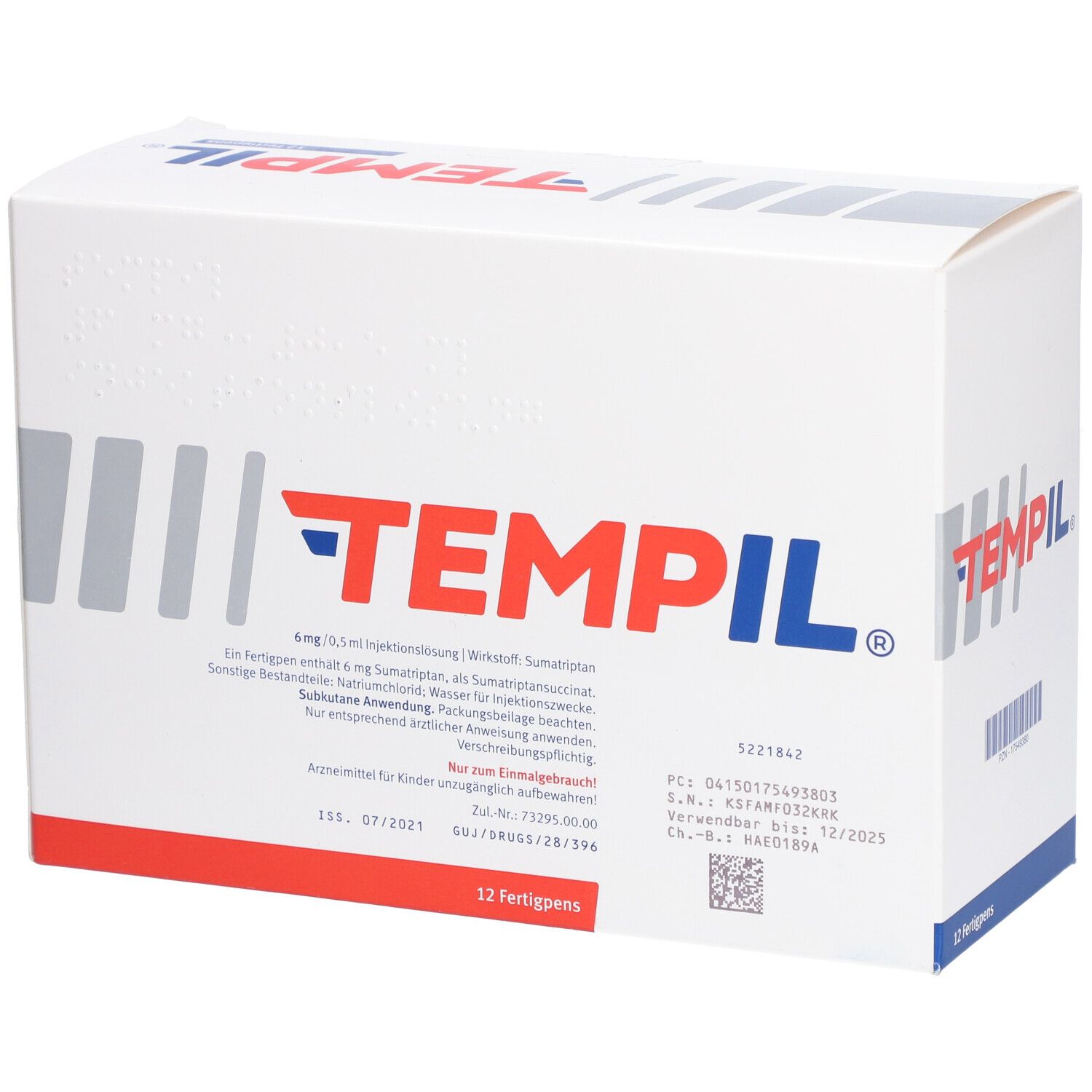 TEMPIL 6 mg/0,5 ml Inj.-Lsg.in einem Fertigpen