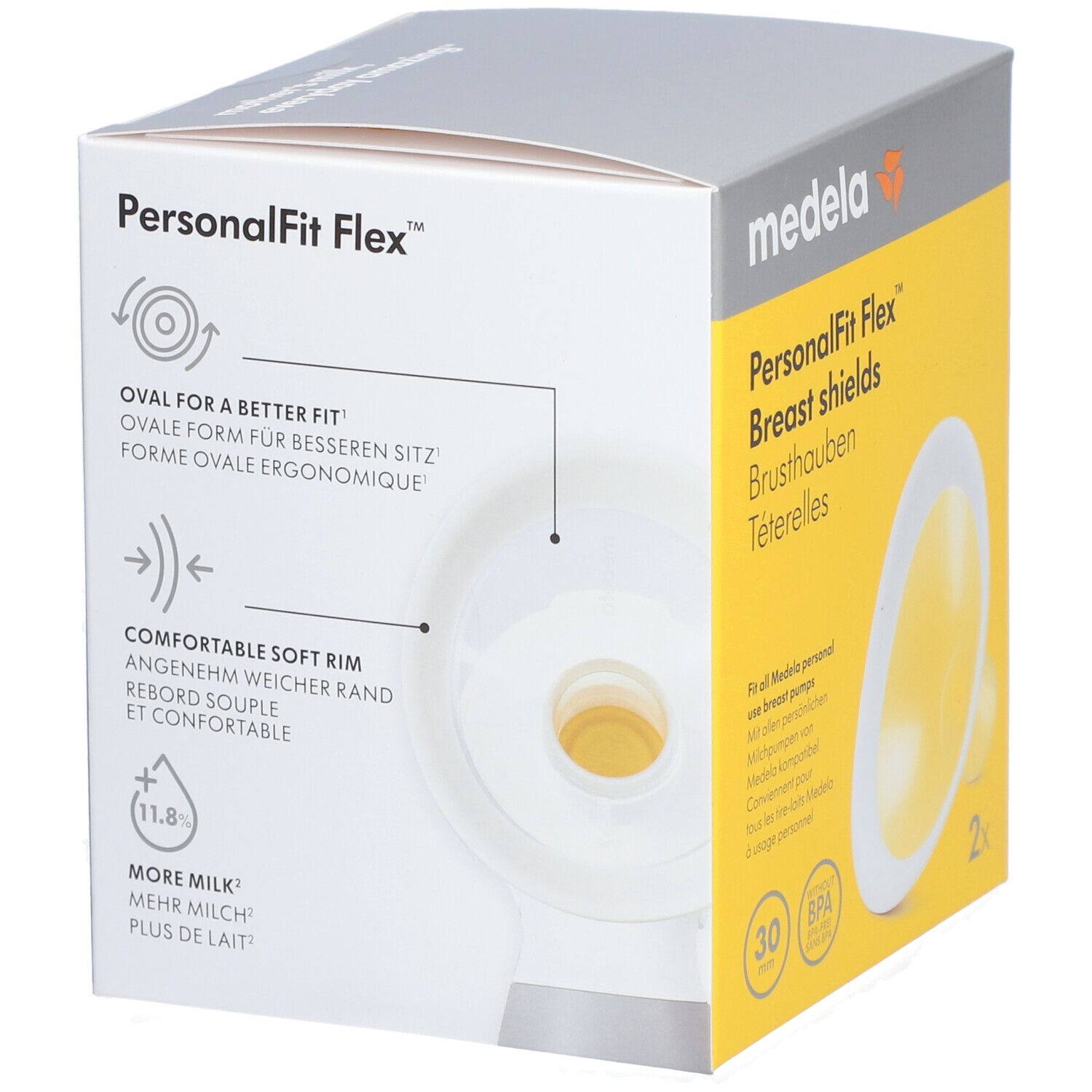 Medela PersonalFit Flex Brusthaube 30 mm 2 St. 1 St