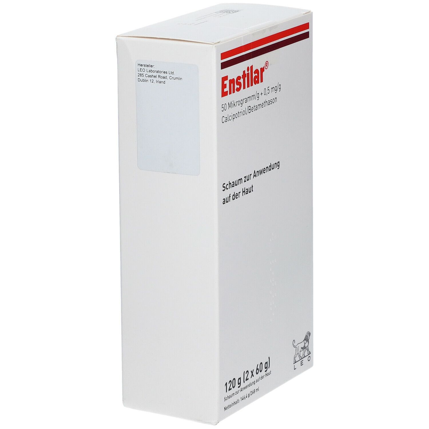 ENSTILAR 50 µg/g + 0,5 mg/g Schaum z.Anw.a.d.Haut