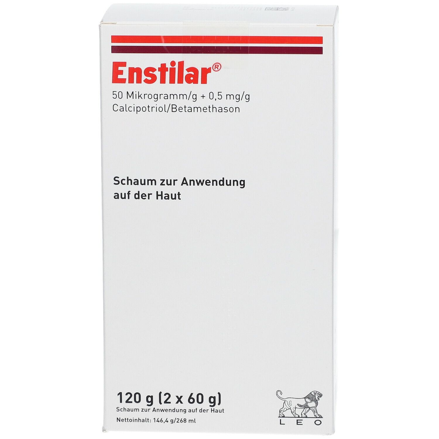 ENSTILAR 50 µg/g + 0,5 mg/g Schaum z.Anw.a.d.Haut