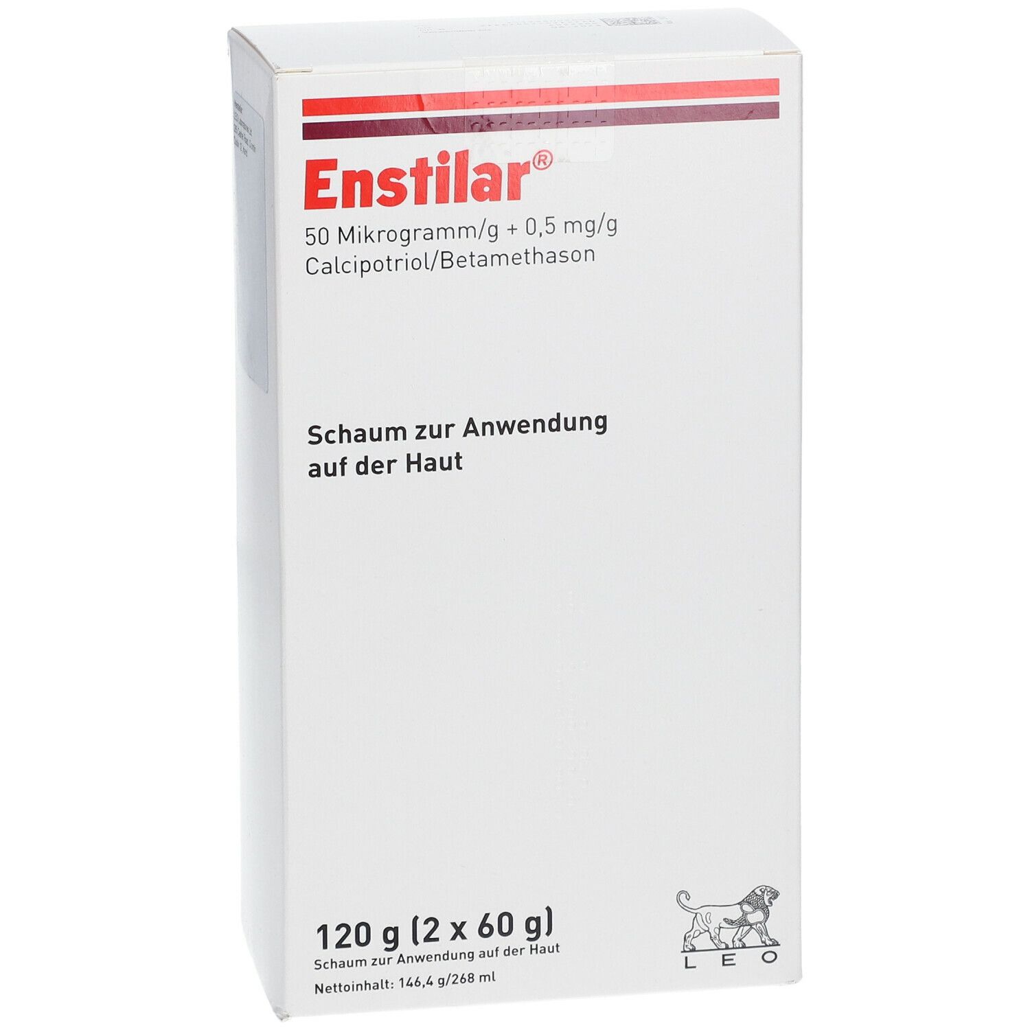 ENSTILAR 50 µg/g + 0,5 mg/g Schaum z.Anw.a.d.Haut