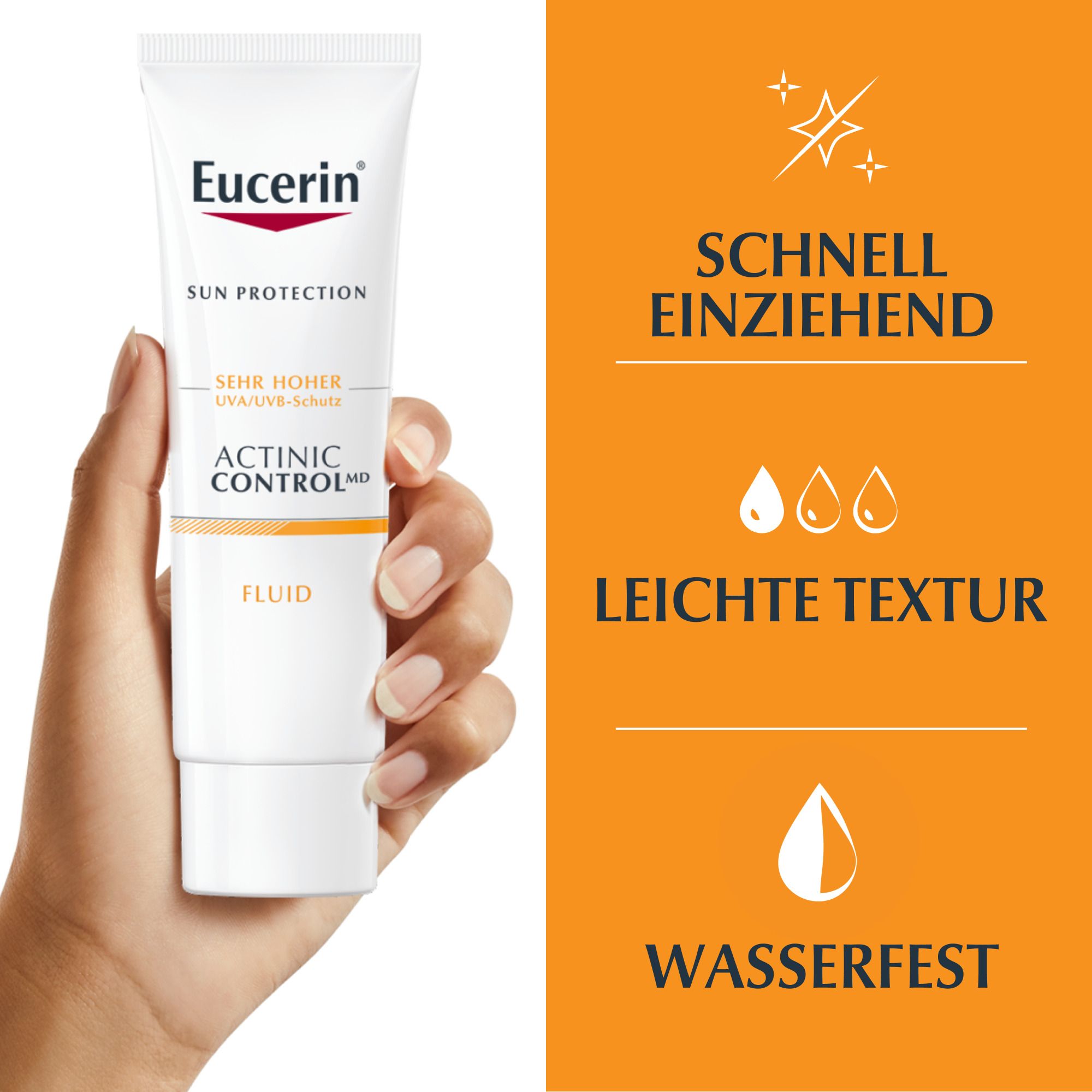 Eucerin® Sun Actinic Control MD – Zertifiziertes Medizinprodukt auch zur Prävention von aktinischer Keratose und hellem Hautkrebs