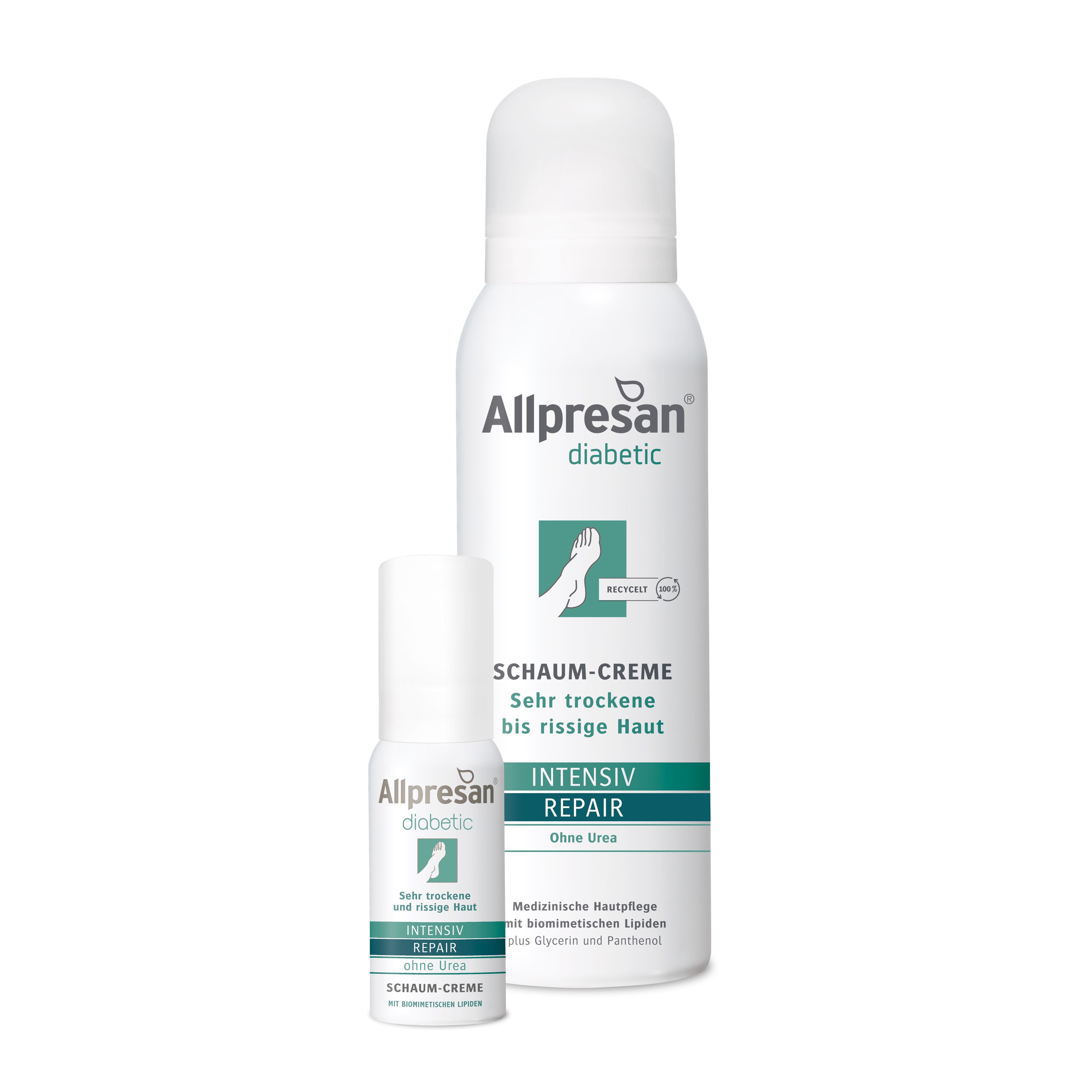Allpresan® diabetic Intensiv Repair Schaum-Creme ohne Urea
