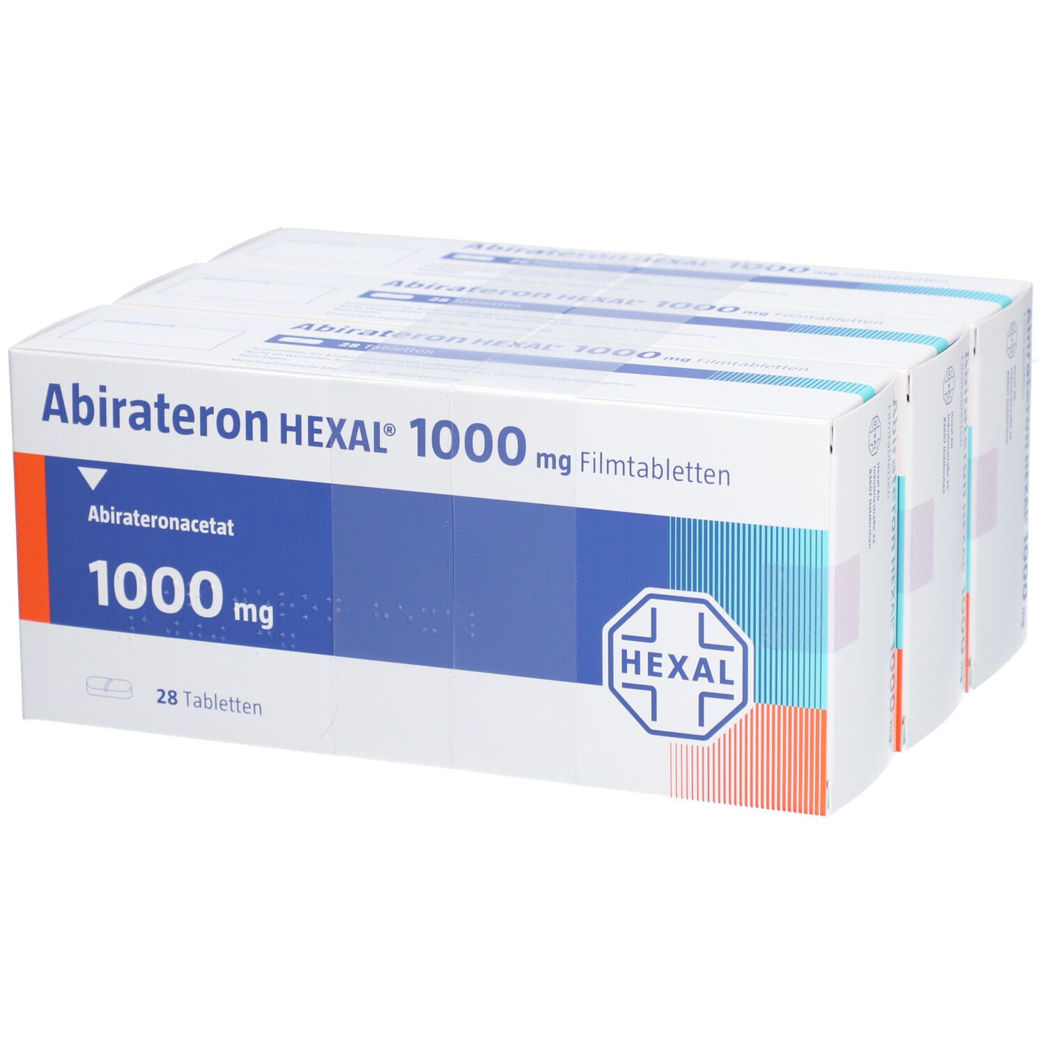 Abirateron HEXAL 1000 mg Filmtabletten