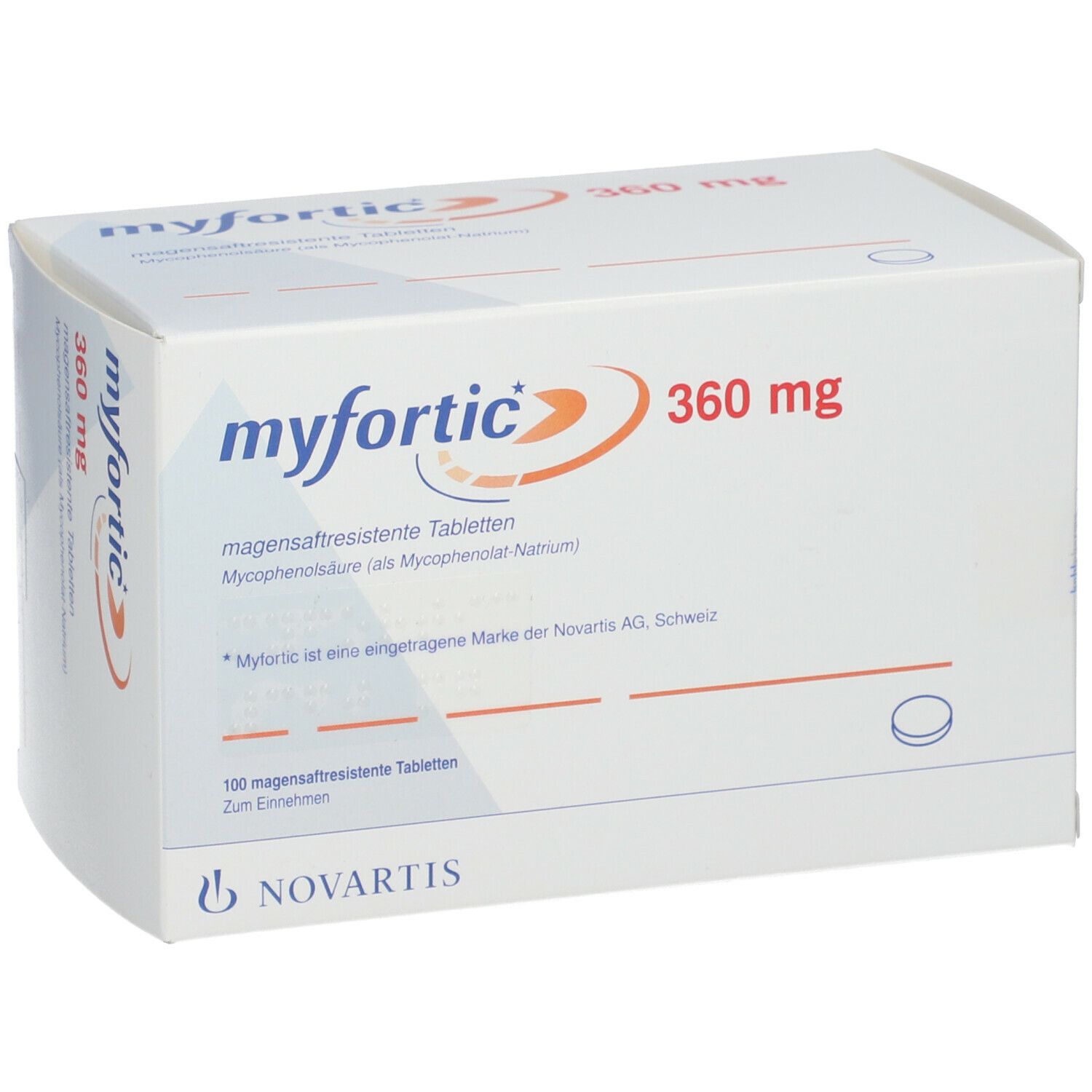 MYFORTIC 360 mg magensaftresistente Tabletten