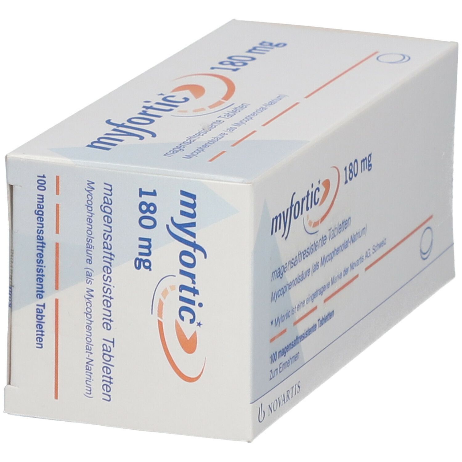 Myfortic 180 mg magensaftresistente Tabletten 100 St magensaftresistent