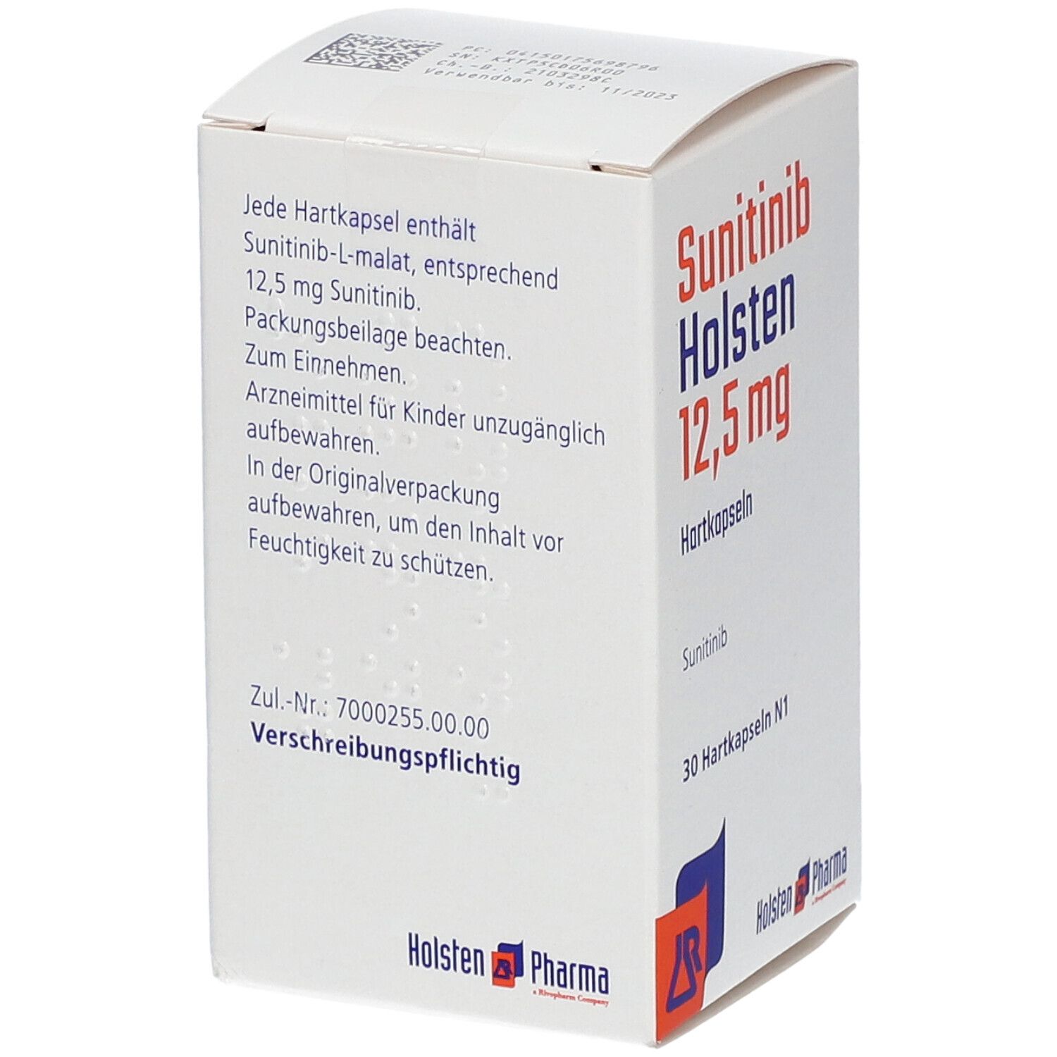 Sunitinib AL 12,5 mg Hartkapseln 30 St